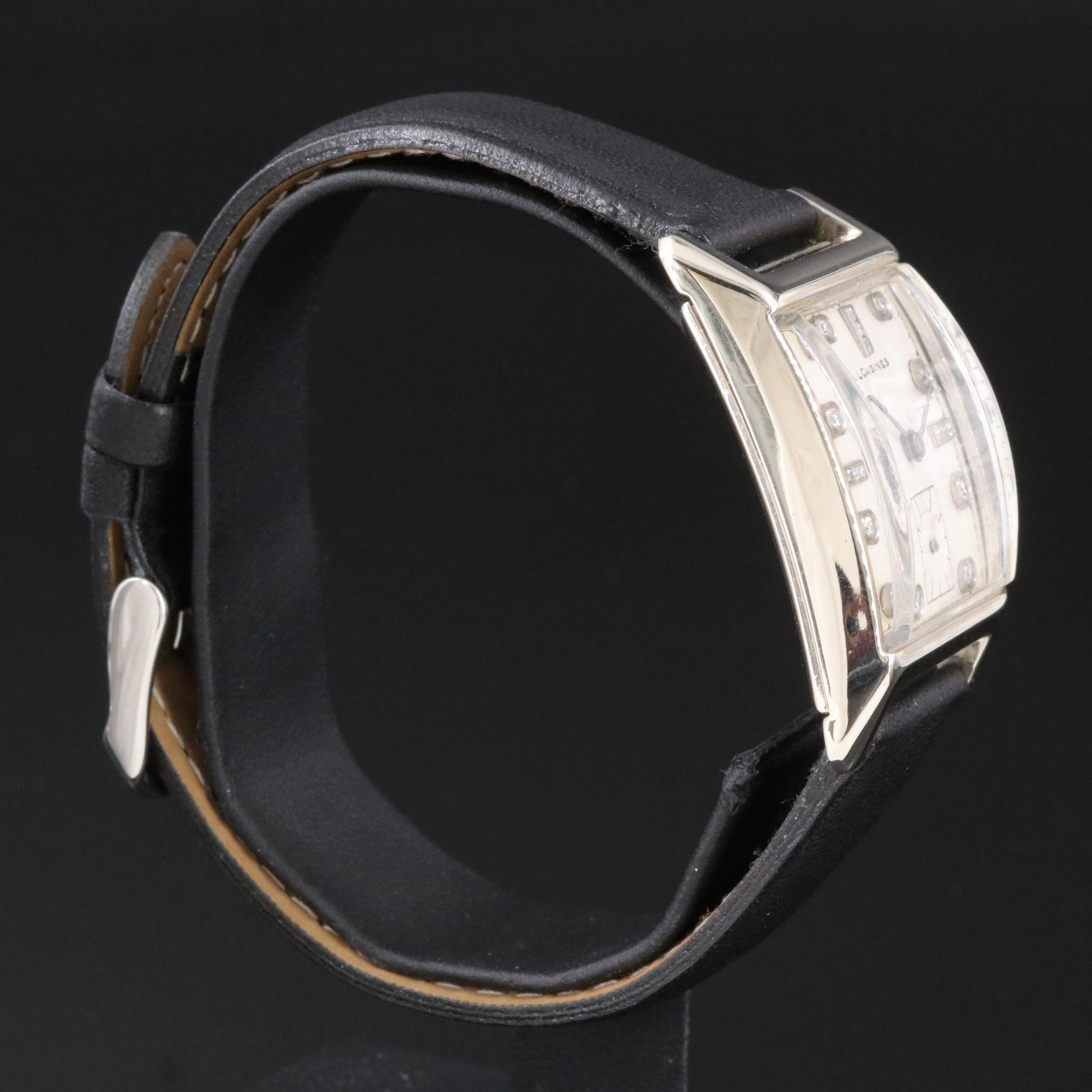 Longines Diamond & 14K Gold Watch