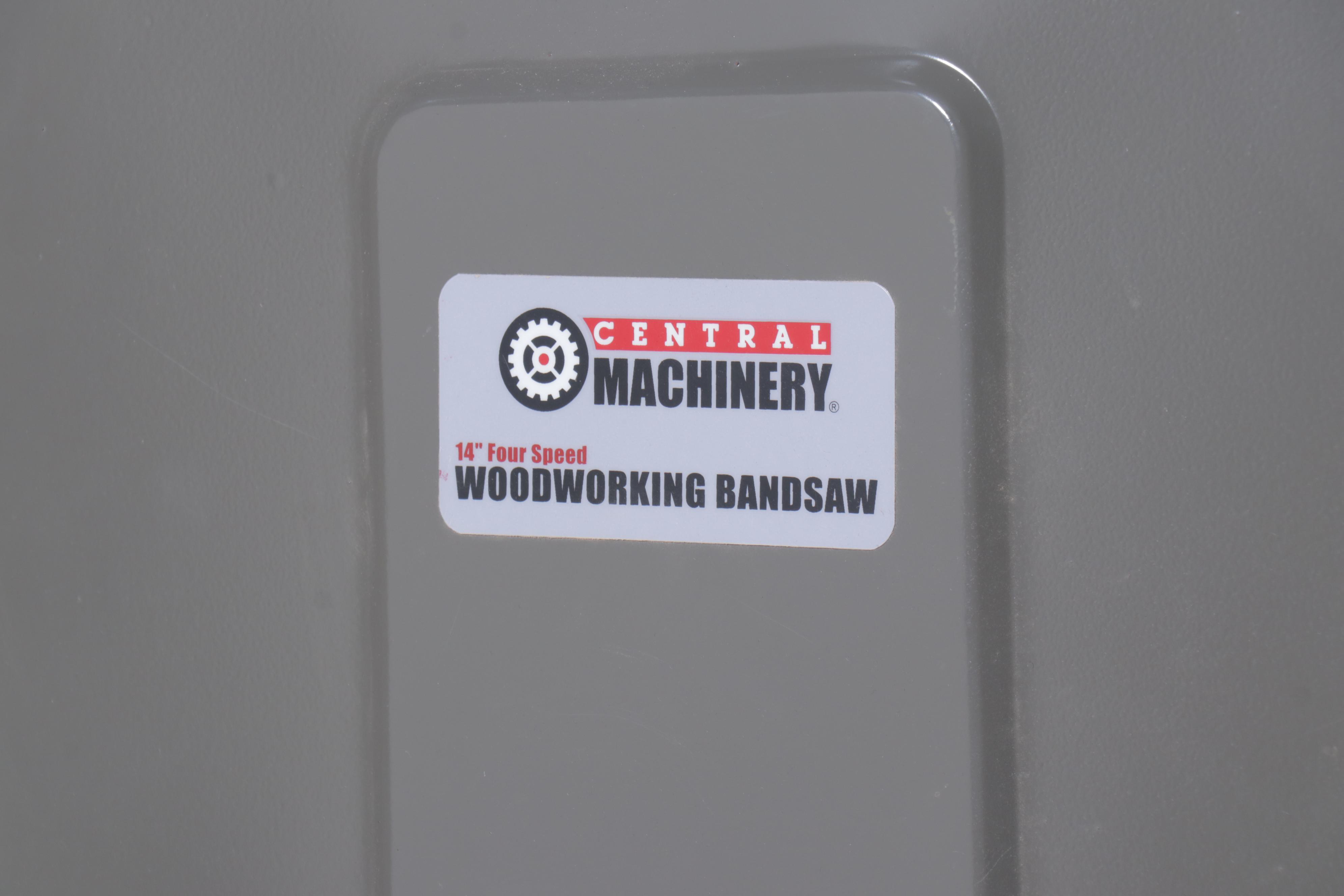 Central Machinery Woodworking Band Saw