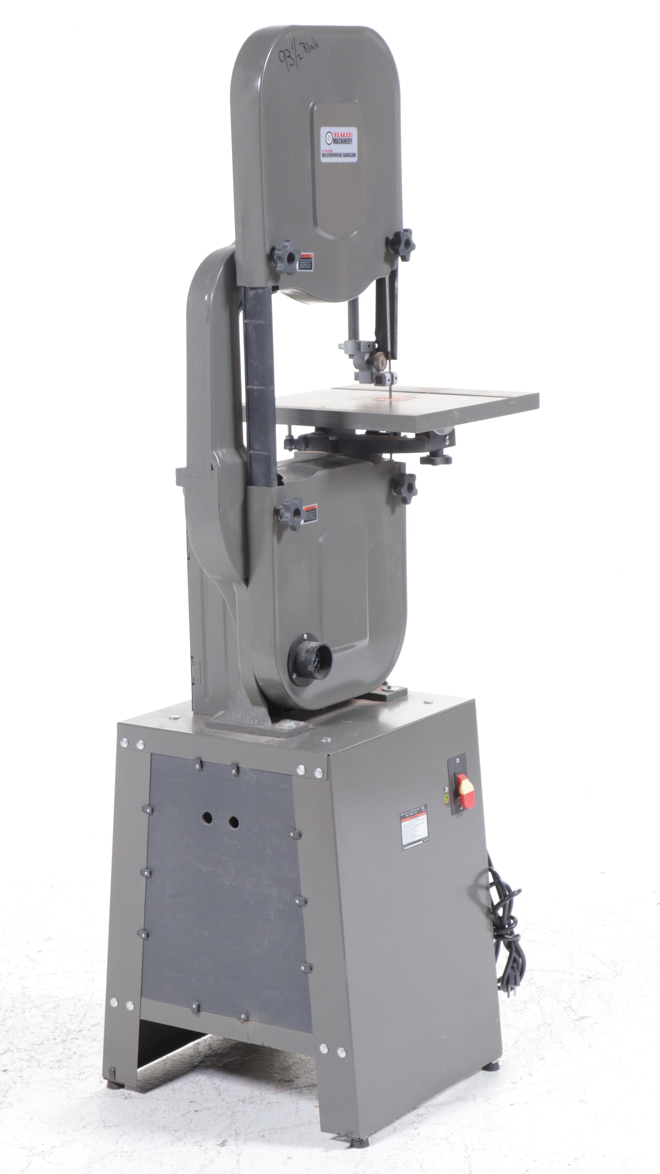 Central Machinery Woodworking Band Saw