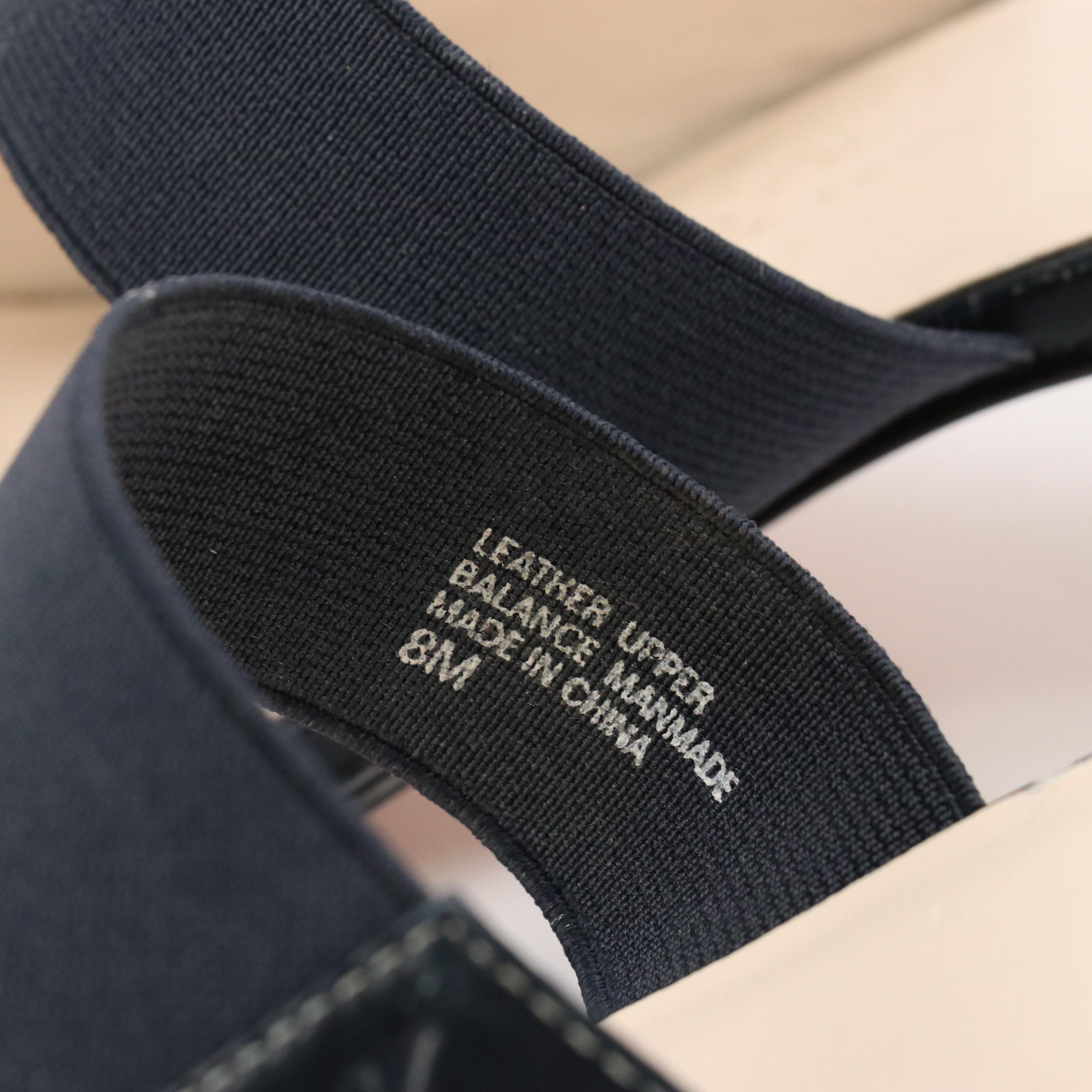 Bare Traps Vienna Slingback Flats with Anne Klein Open-Toe Mules in Leather