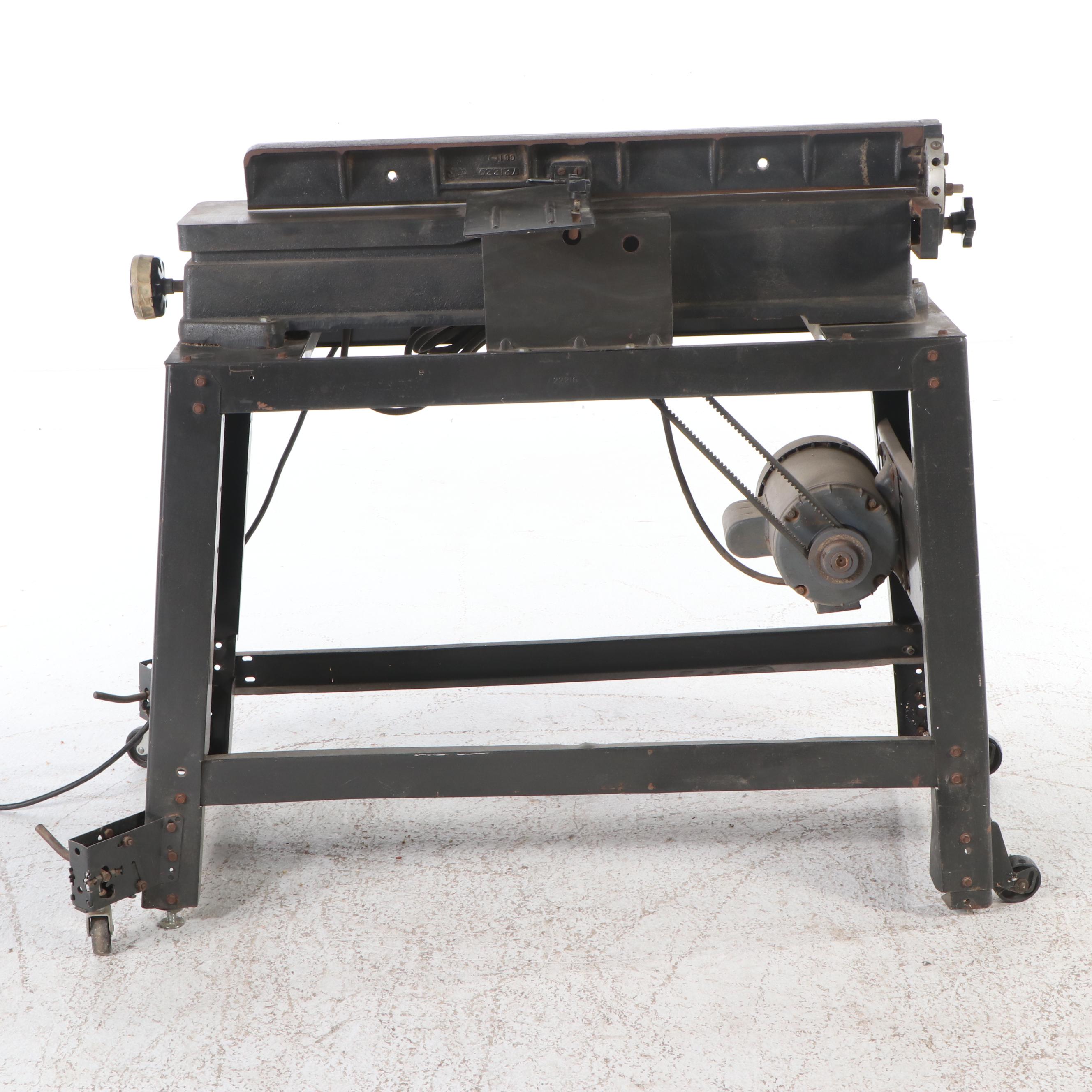 Sears Craftsman Jointer Planer with Portable Stand