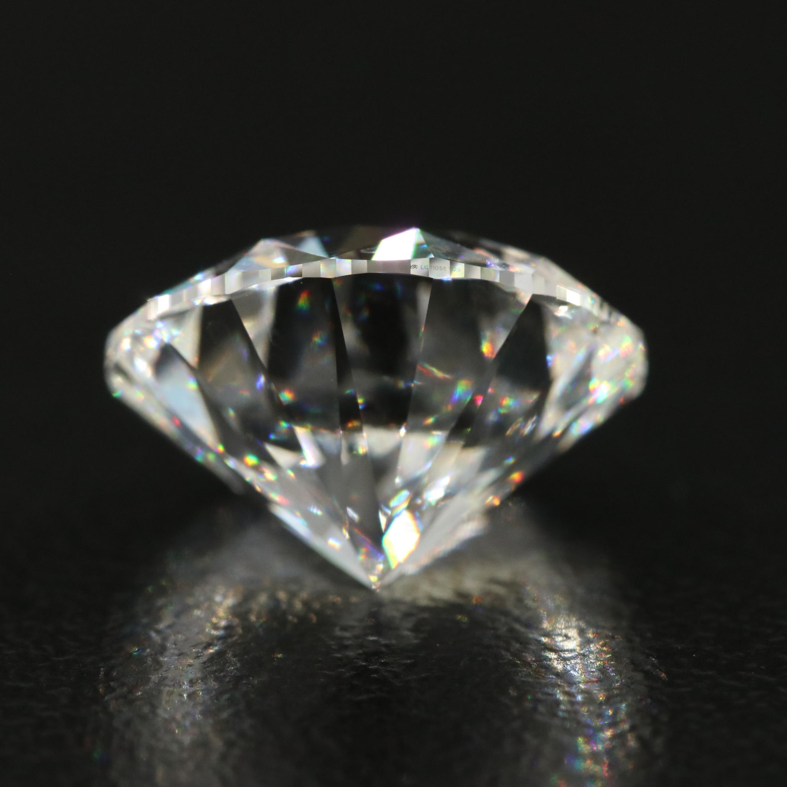 Loose 6.03 CT Lab Grown Diamond with IGI Report