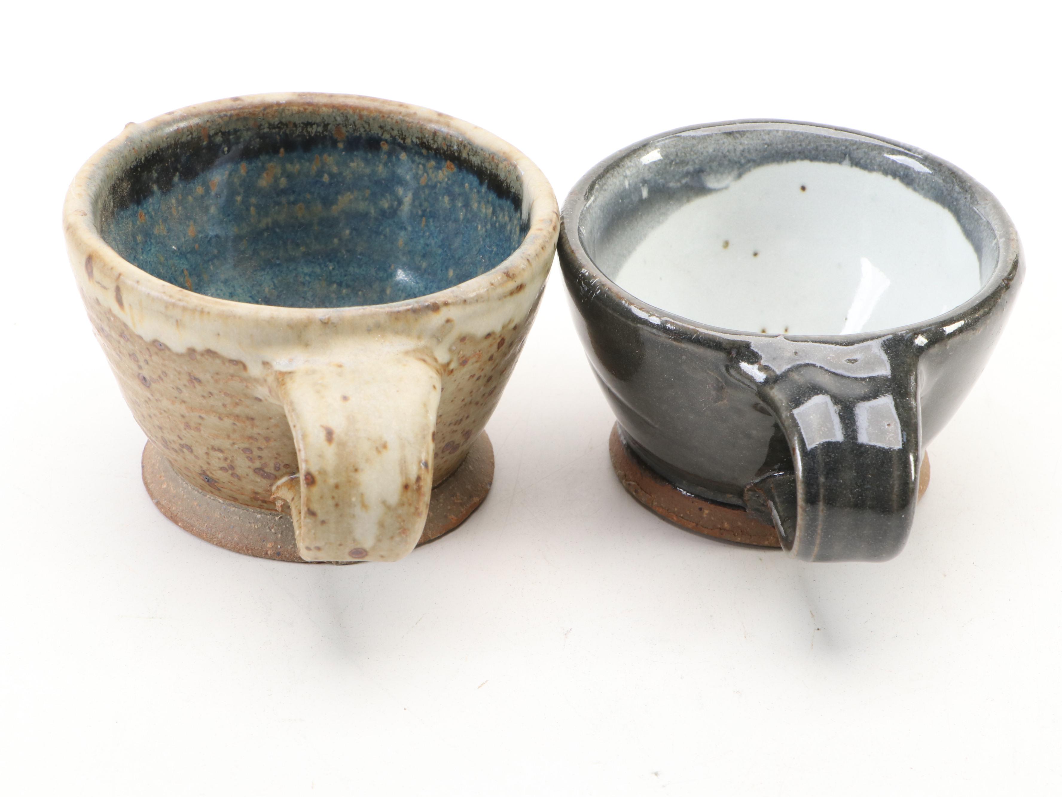 Sid Oakley Stoneware Mug with Other Studio Art Pottery Tableware