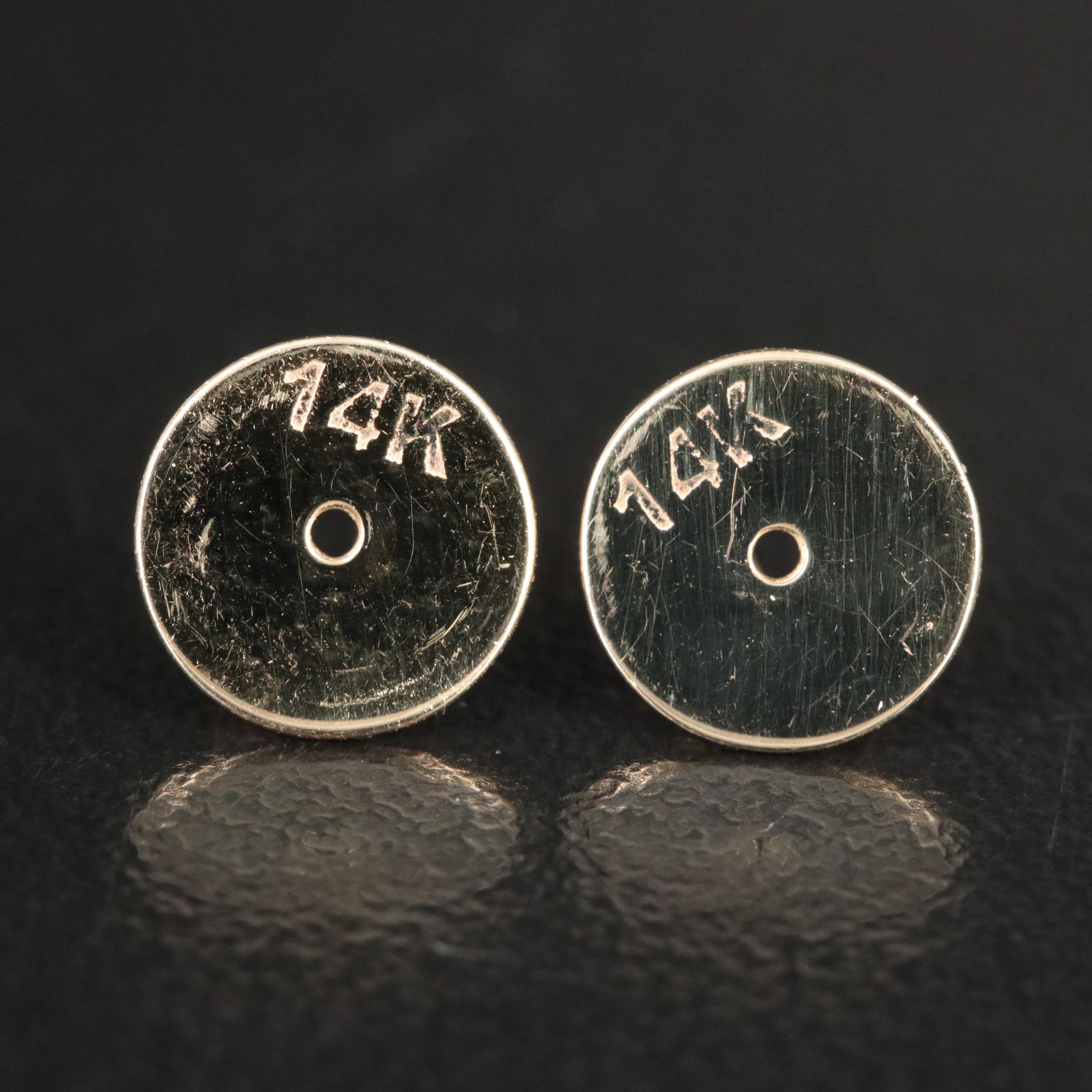 14K 6.24 CT Lab Grown Diamond Heart Earrings