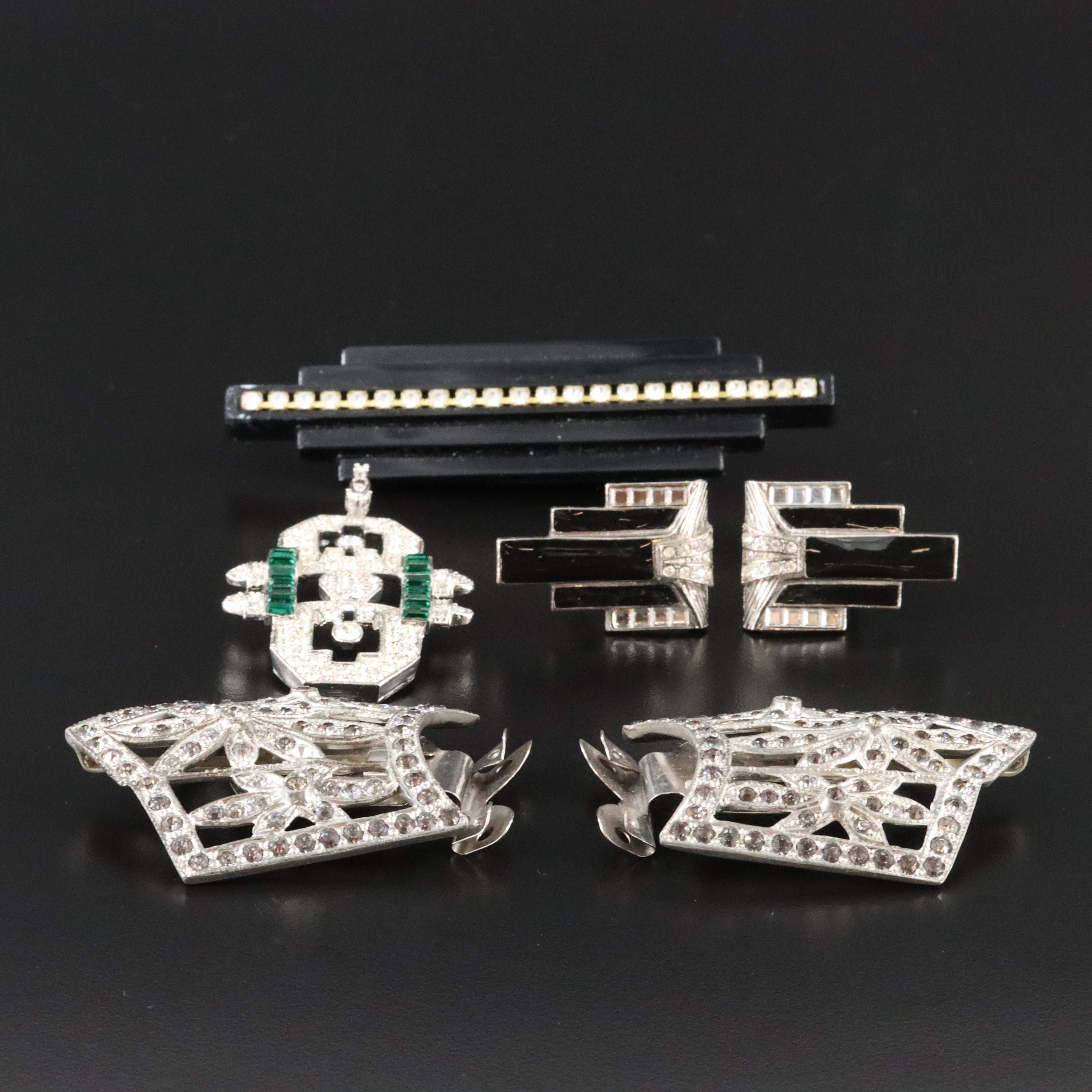 Art Deco Revival Jean-Louis Scherer Featured in Jewelry Selection