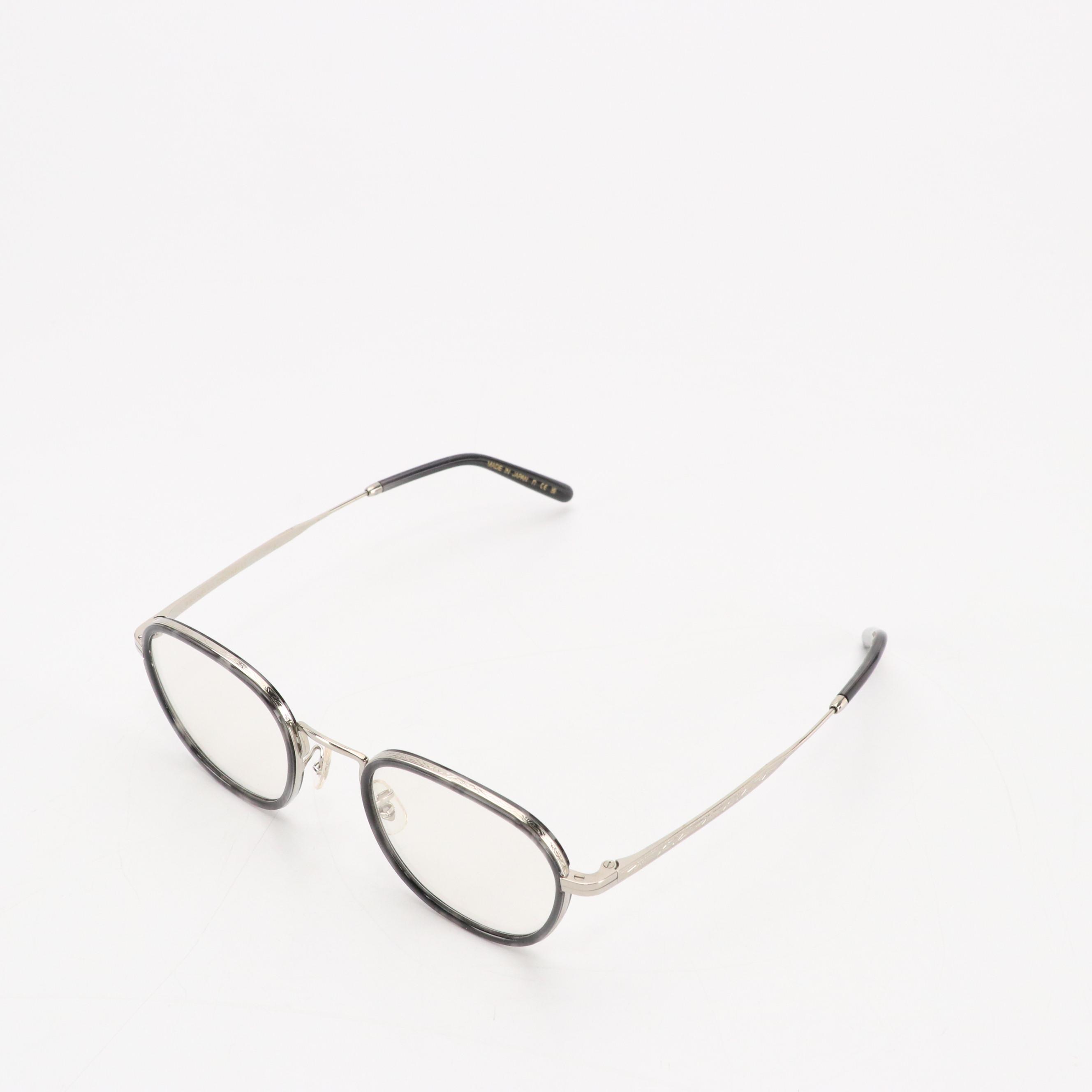 Oliver Peoples x Brunello Cucinelli Lilletto Horn Eyeglass Frames w/ Case, Box