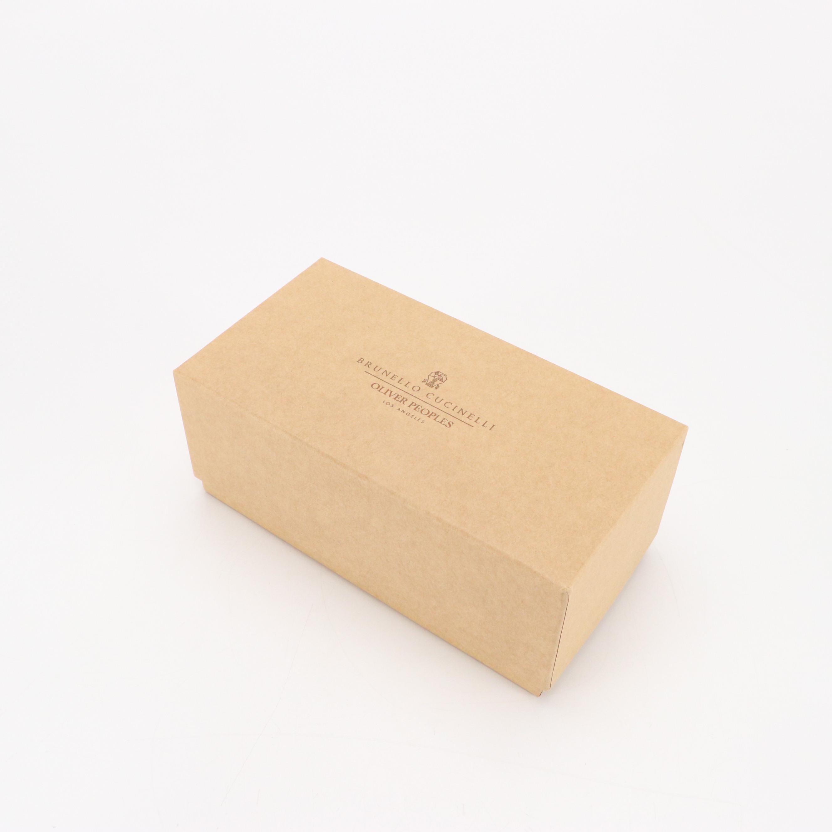 Oliver Peoples x Brunello Cucinelli Lilletto Horn Eyeglass Frames w/ Case, Box