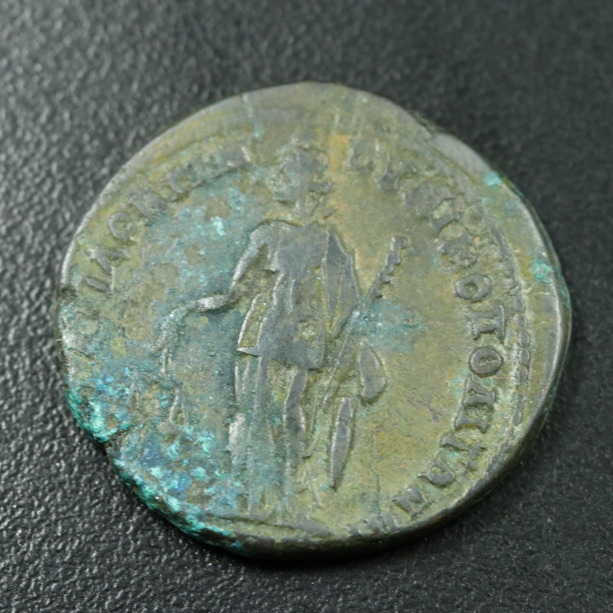 Ancient Roman Provincial Æ28 Coin of Macrinus, ca. 217 A.D.