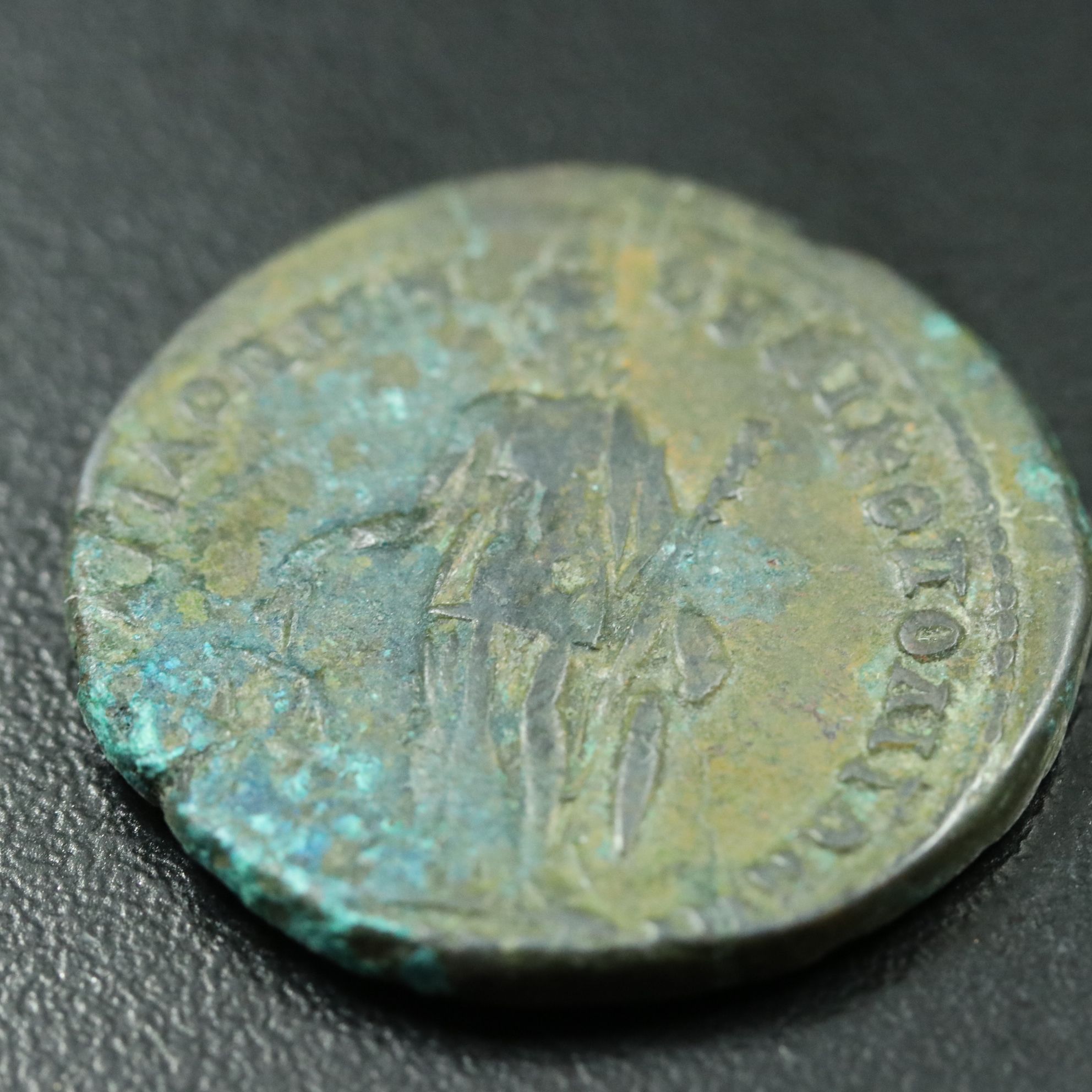 Ancient Roman Provincial Æ28 Coin of Macrinus, ca. 217 A.D.