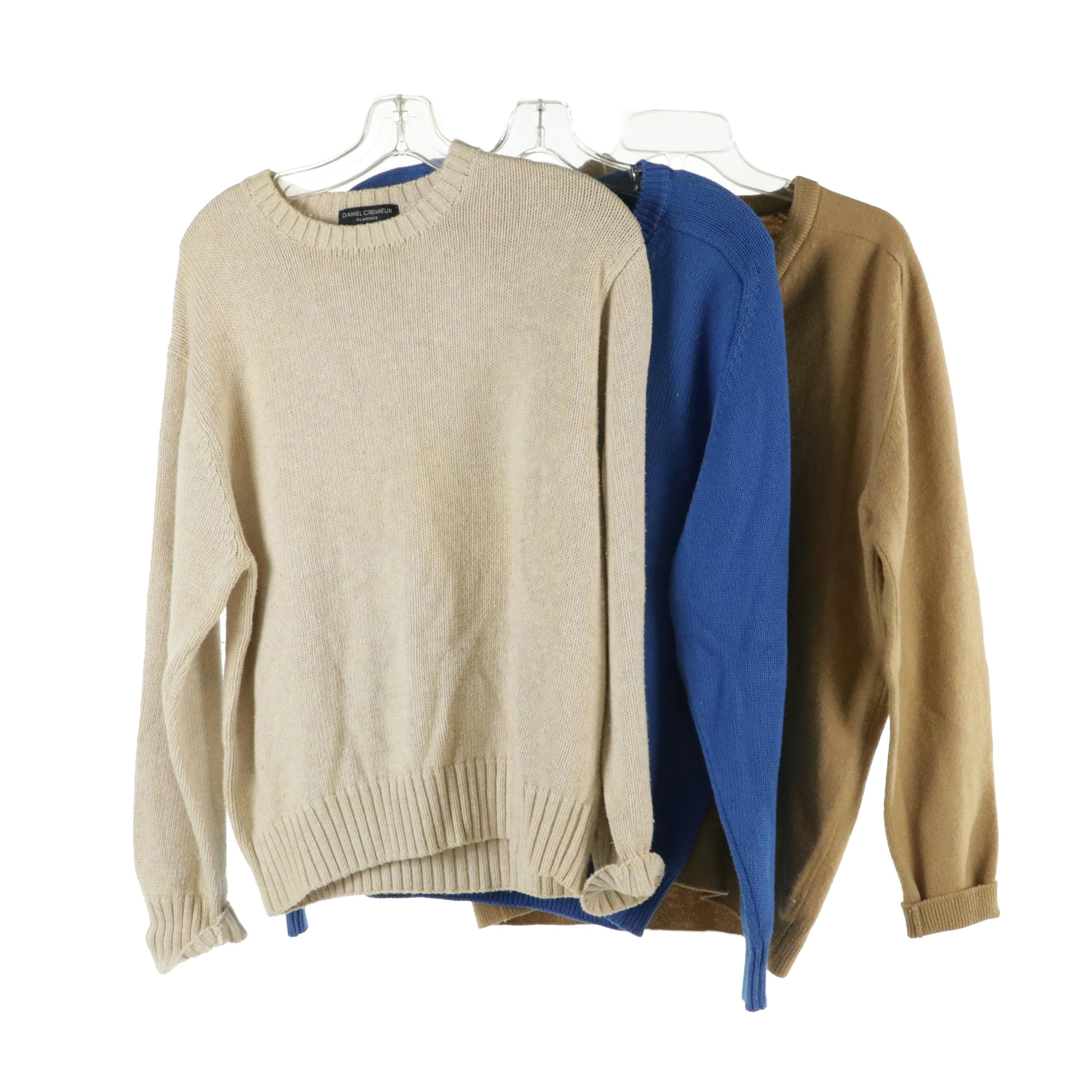 Pringle for Harrods and Daniel Cremieux Sweaters and Women's Lands' End Sweater