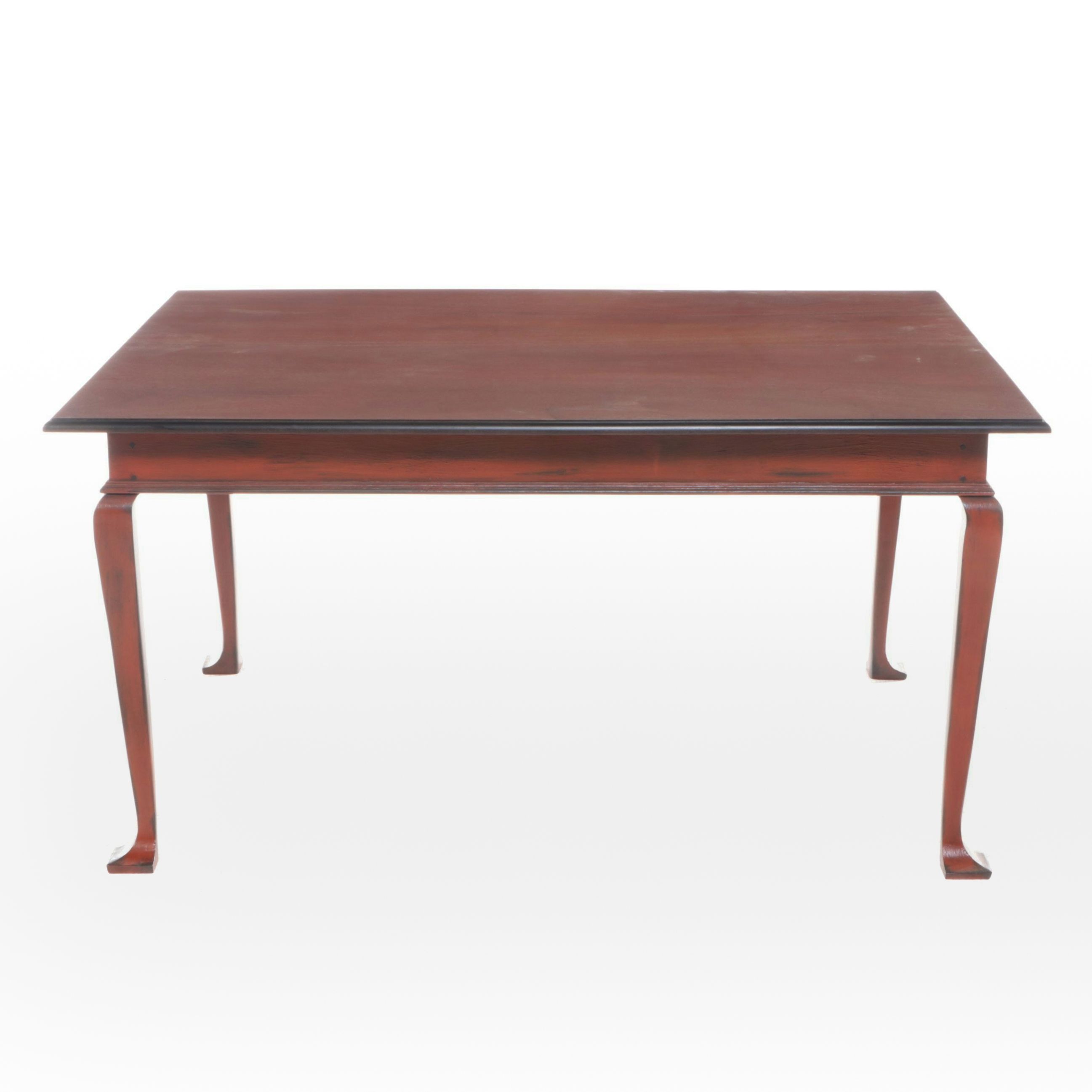 Georgian Style Cherry Dining Table, 20th Century