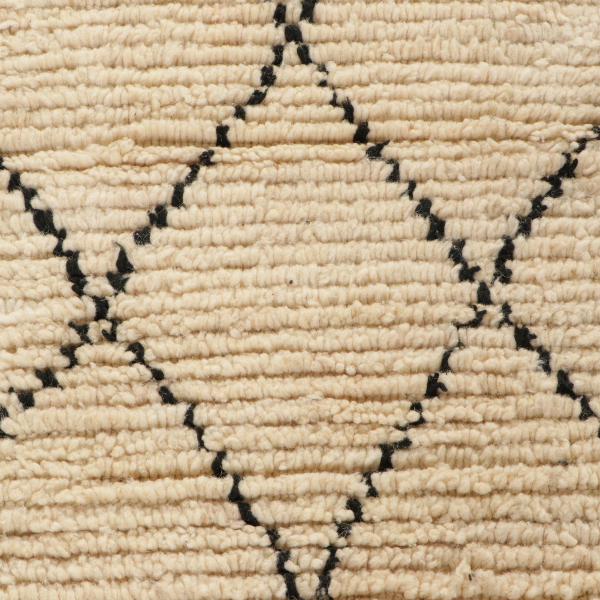 Four Hand-Knotted Moroccan Berber Accent Rugs