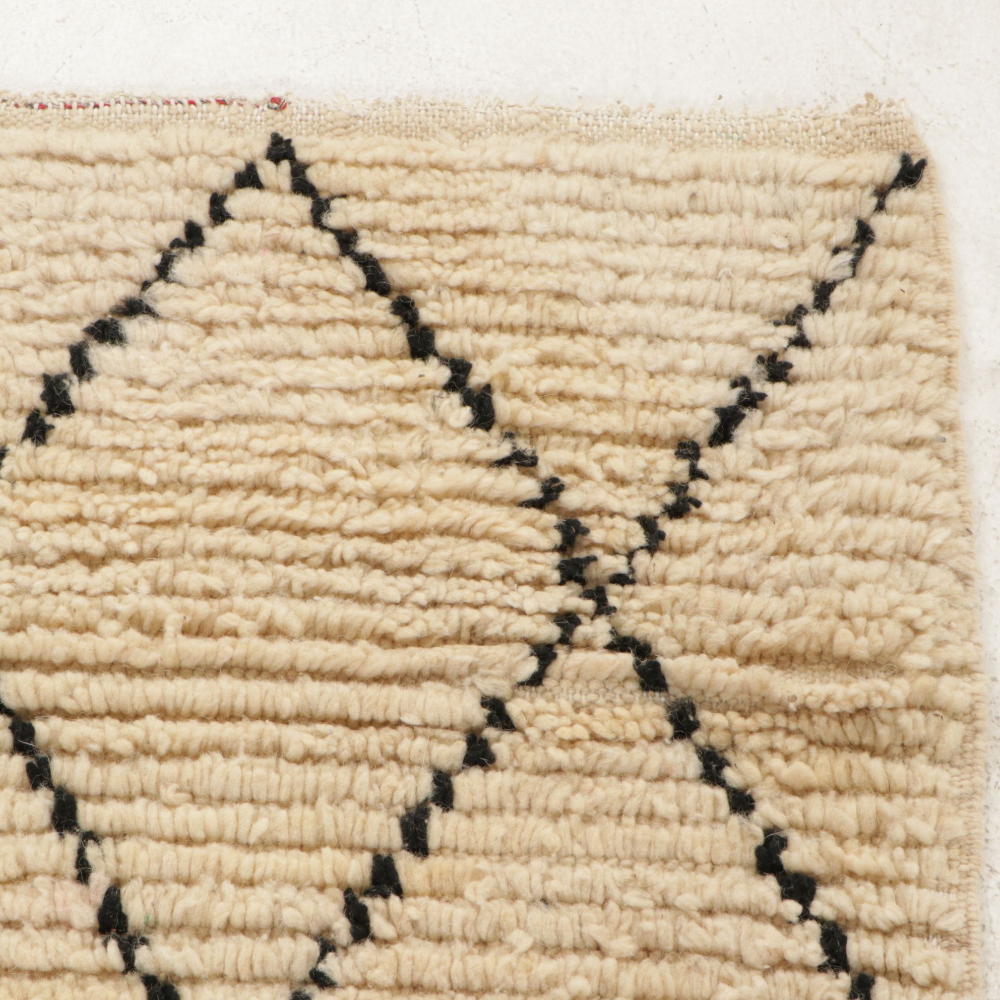 Four Hand-Knotted Moroccan Berber Accent Rugs