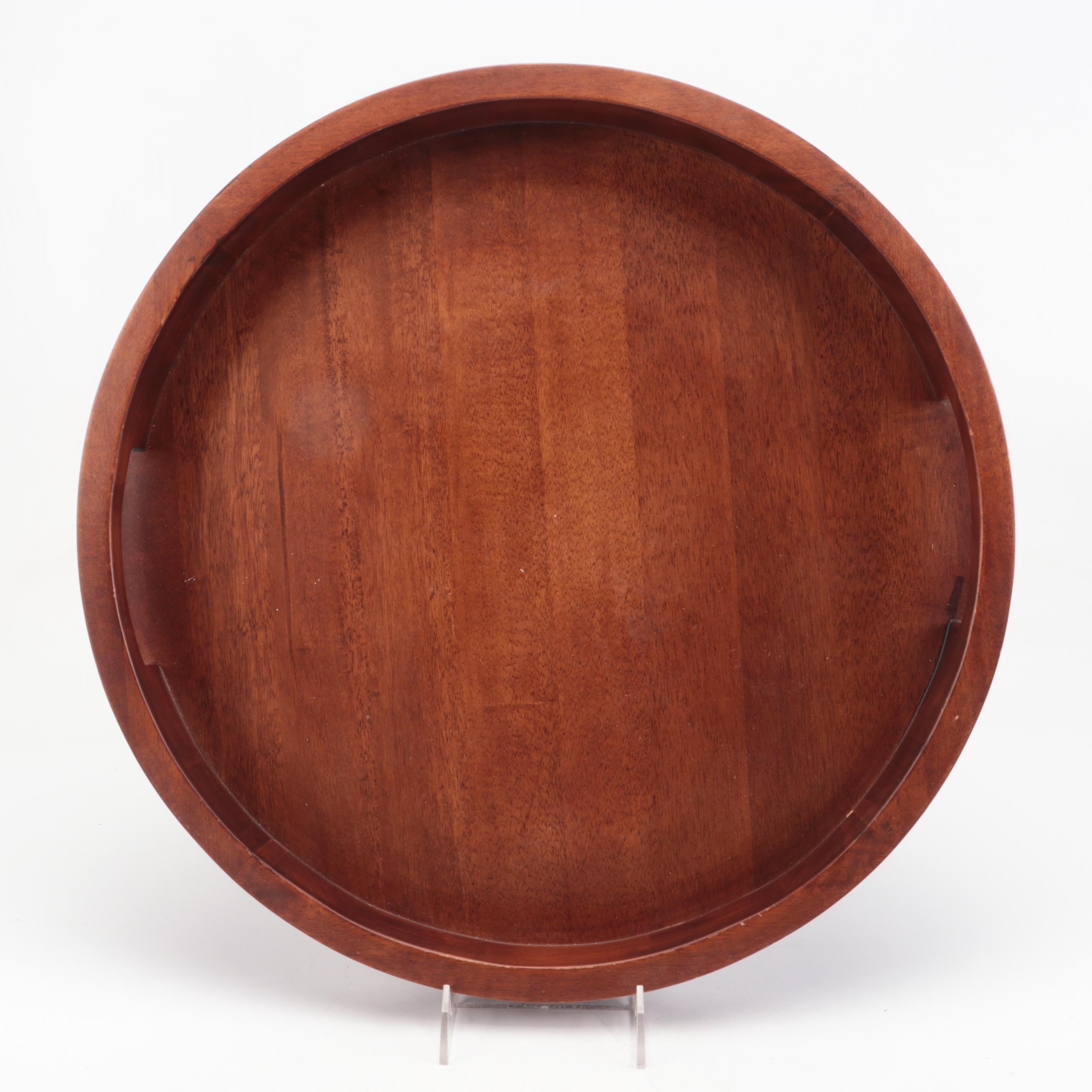 Murusing Painted Wood Bowls, Pier 1 Wood Tray, and More Table Accessories