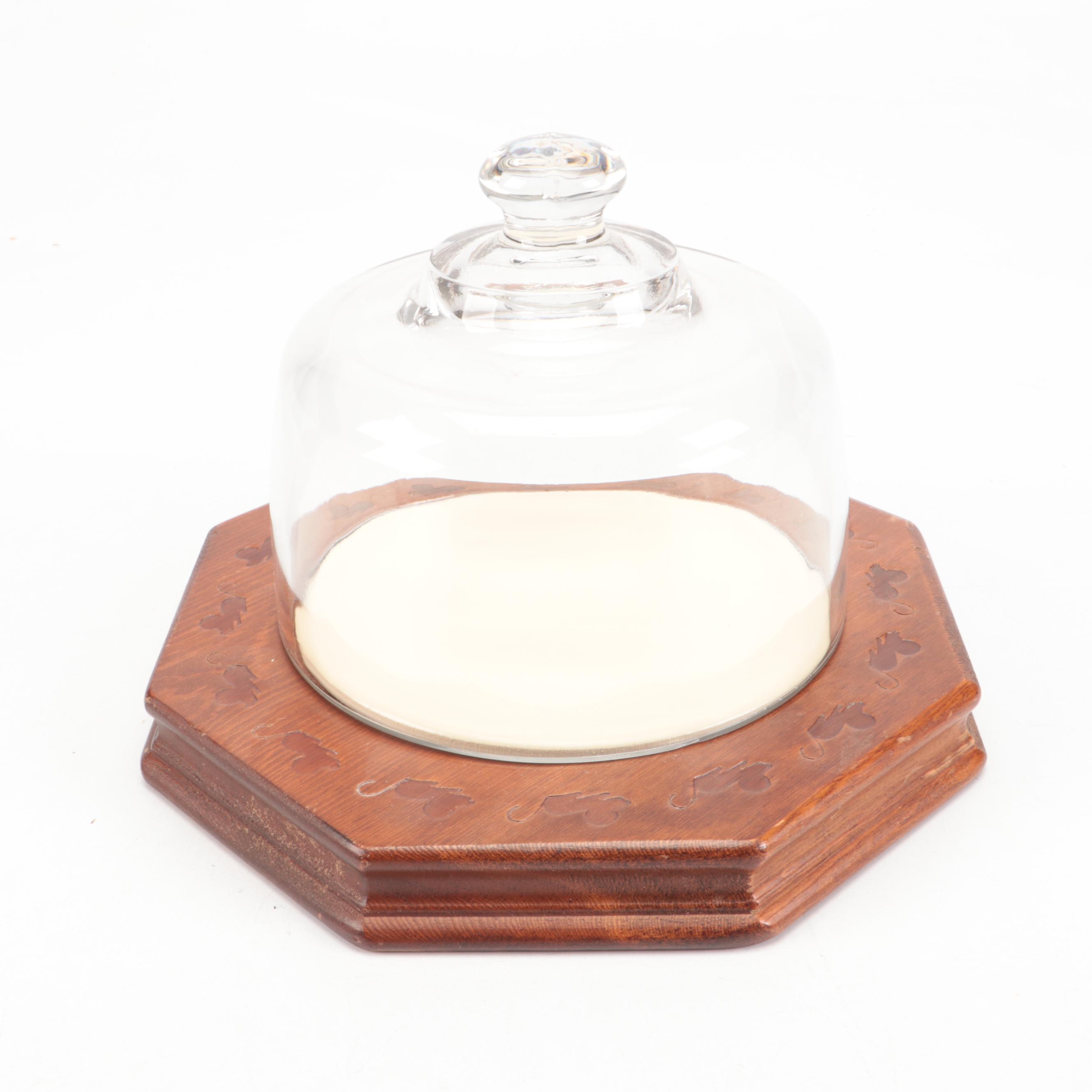 Murusing Painted Wood Bowls, Pier 1 Wood Tray, and More Table Accessories