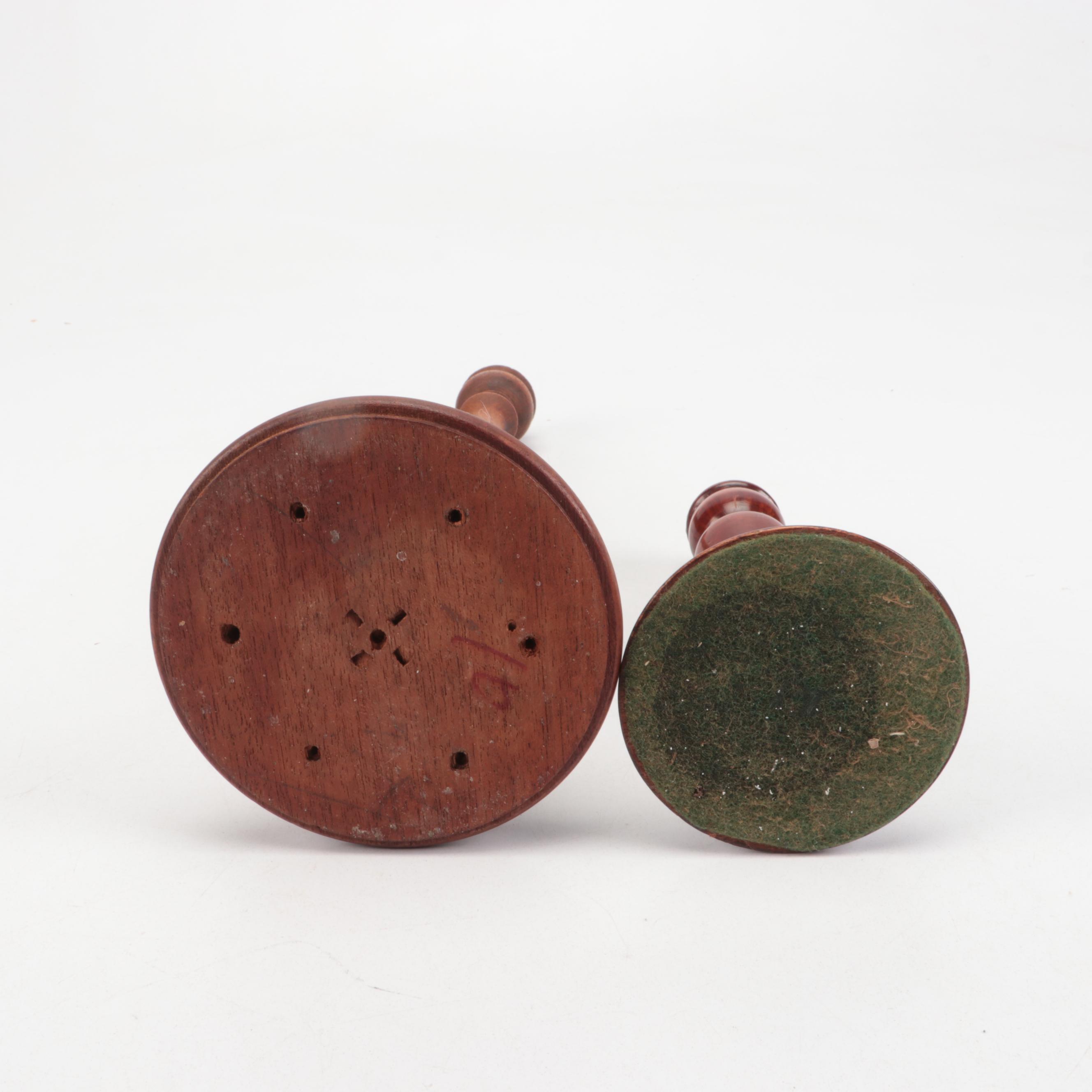 Murusing Painted Wood Bowls, Pier 1 Wood Tray, and More Table Accessories