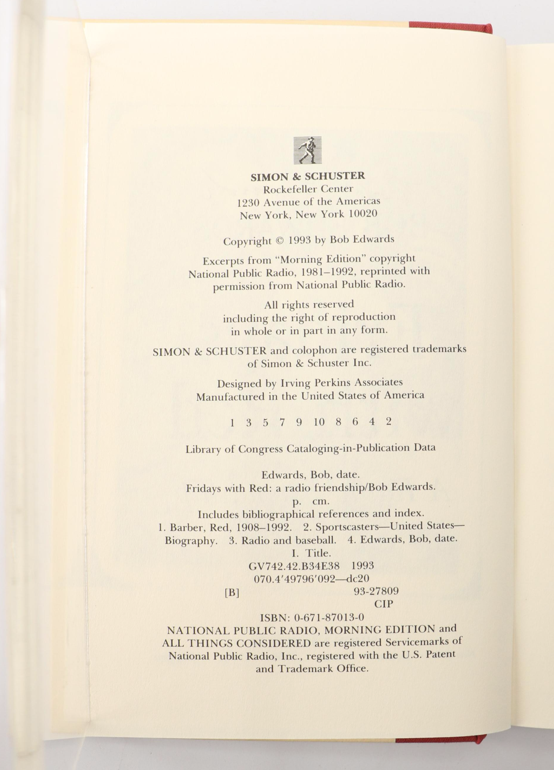 Signed First Printing "The Ray Harm Nature Sketchbook" and More