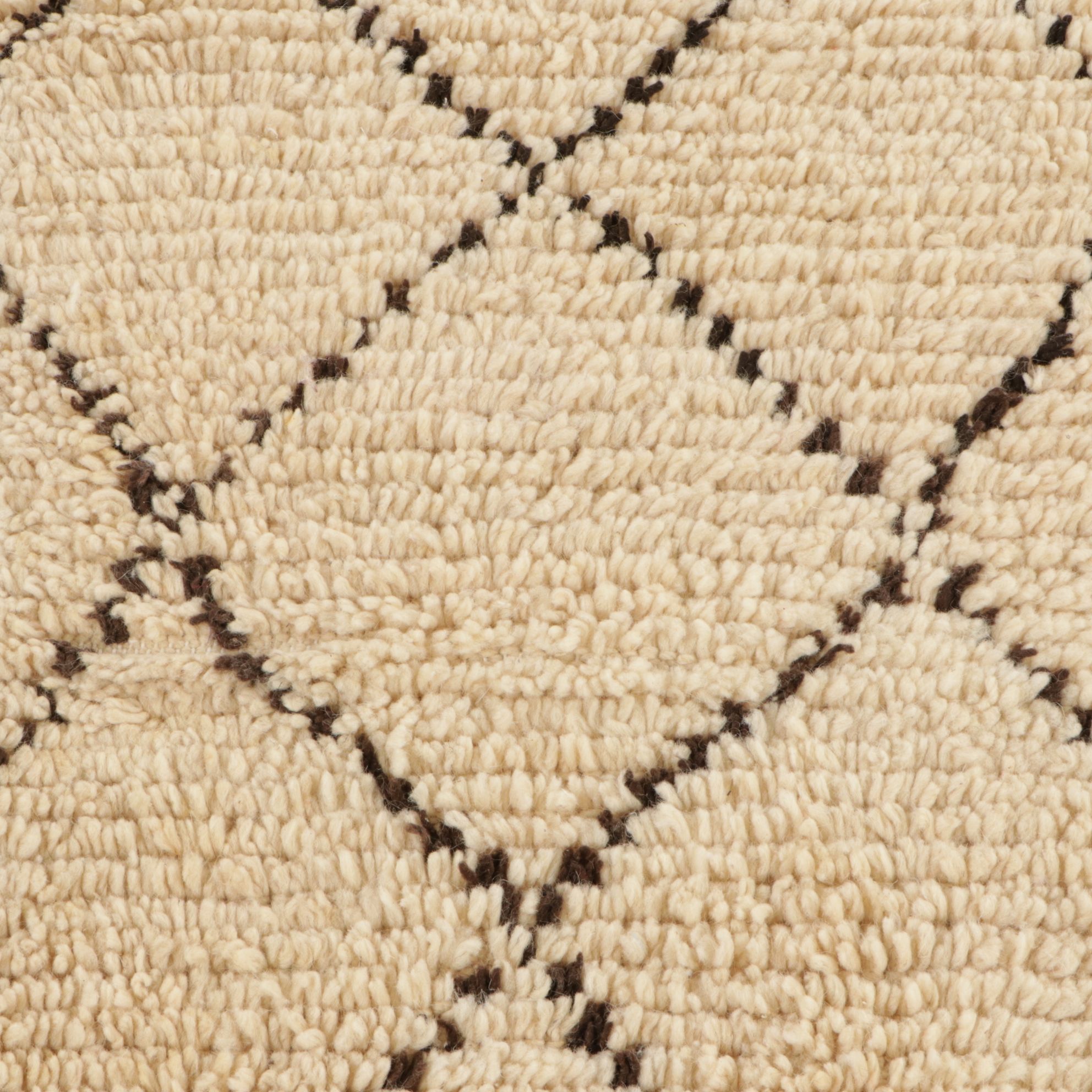 Three Hand-Knotted and Handwoven Moroccan Berber Accent Rugs