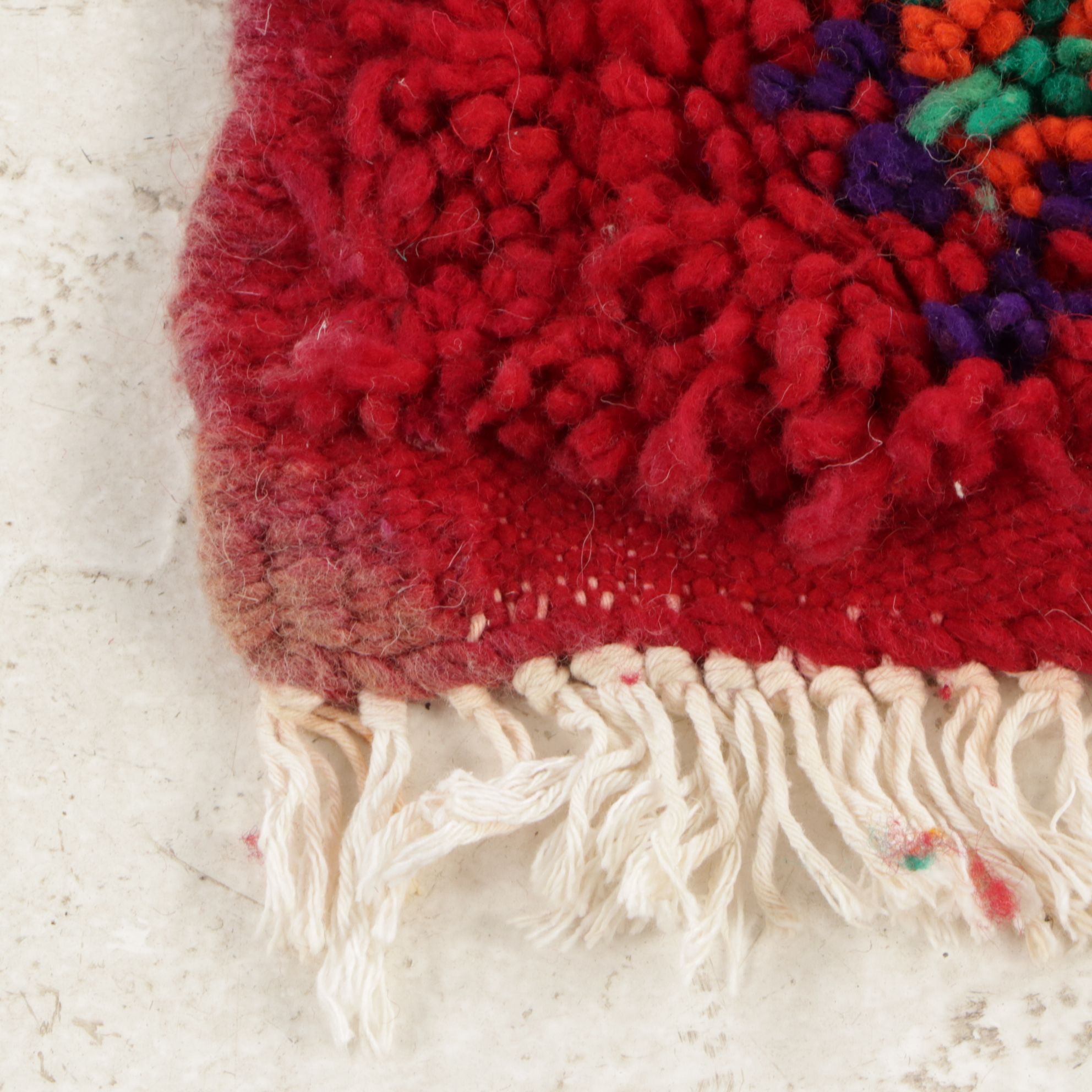 Three Hand-Knotted and Handwoven Moroccan Berber Accent Rugs