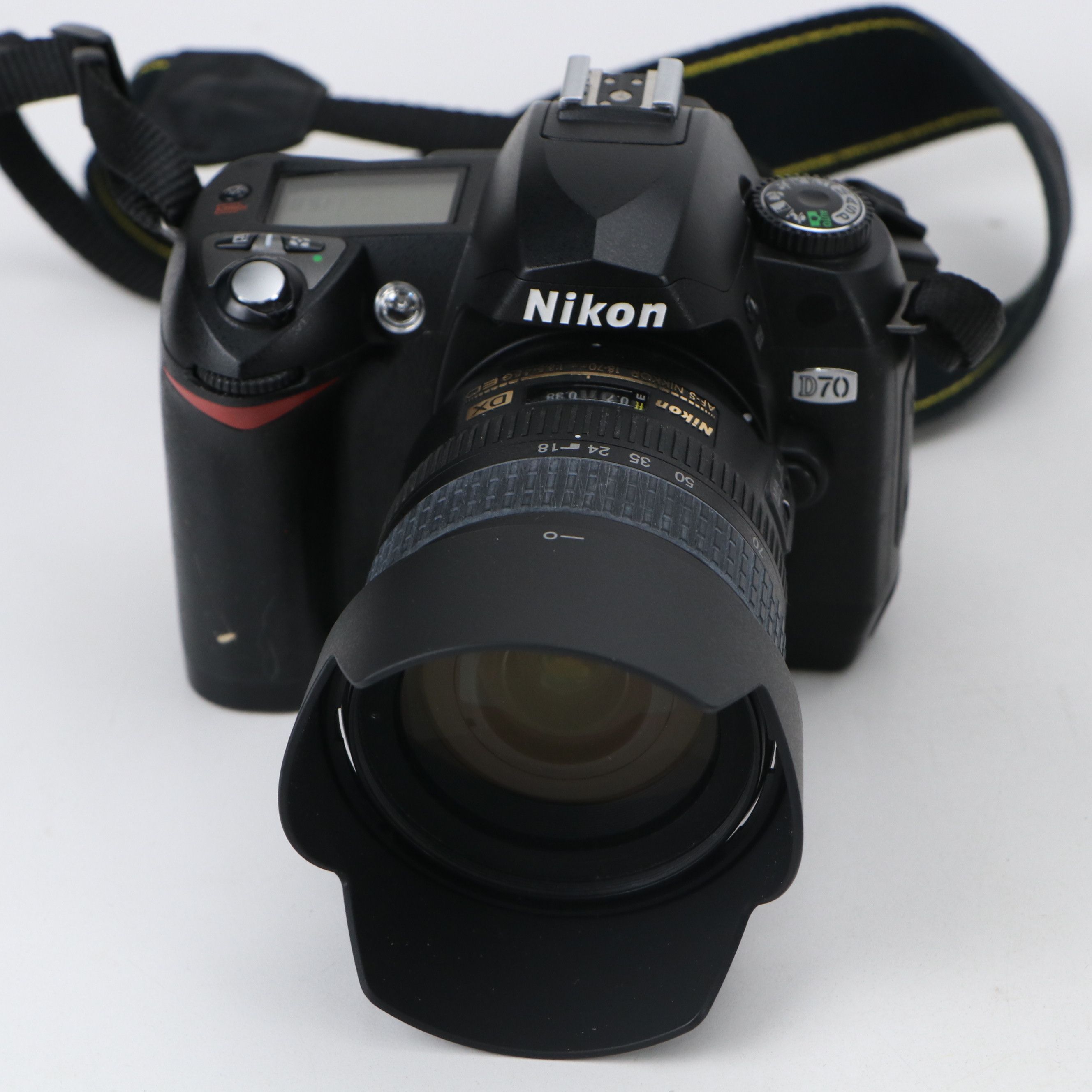 Nikon D70 DSLR Camera with Flash Extension and Tripods