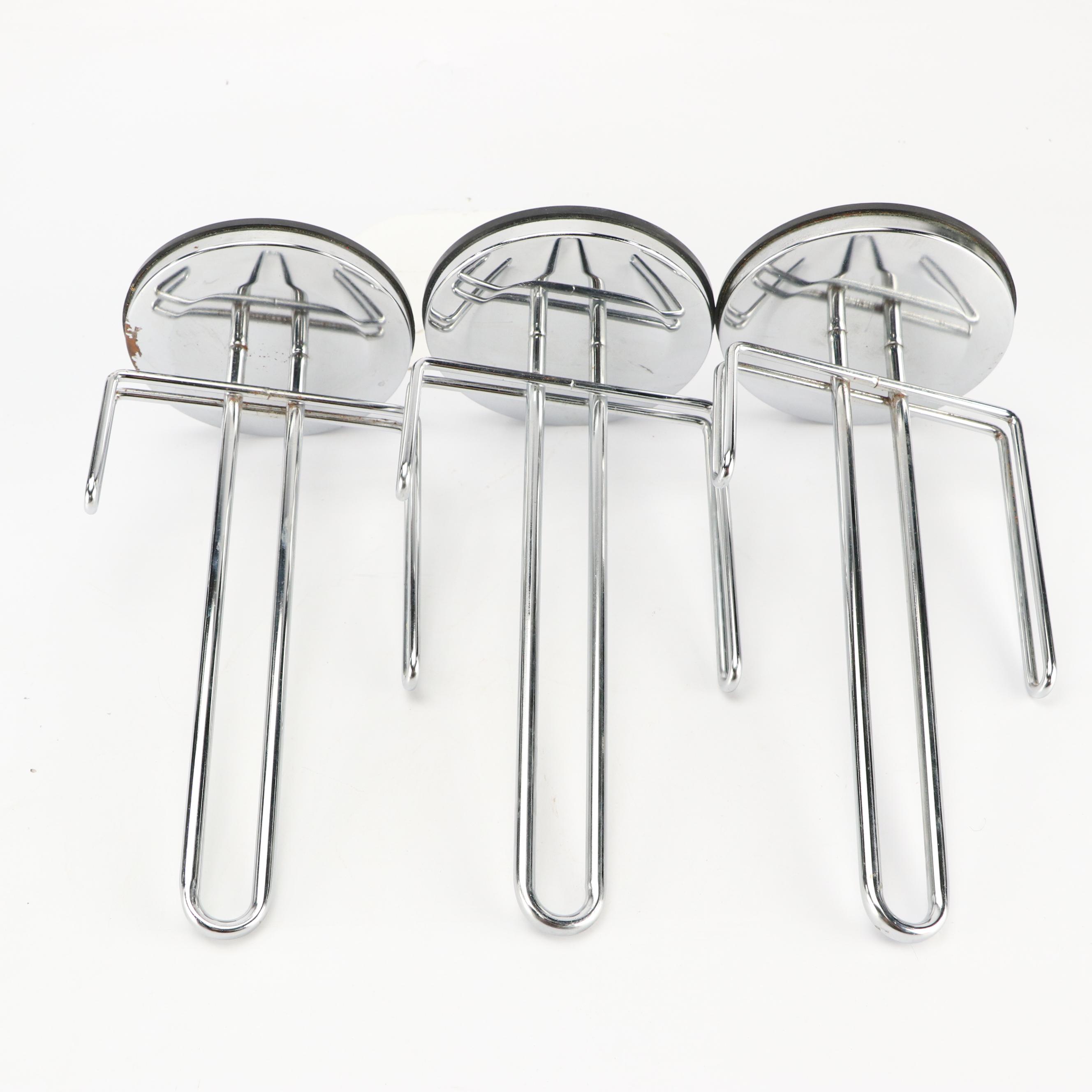Contemporary Chrome Finish Paper Towel Holders