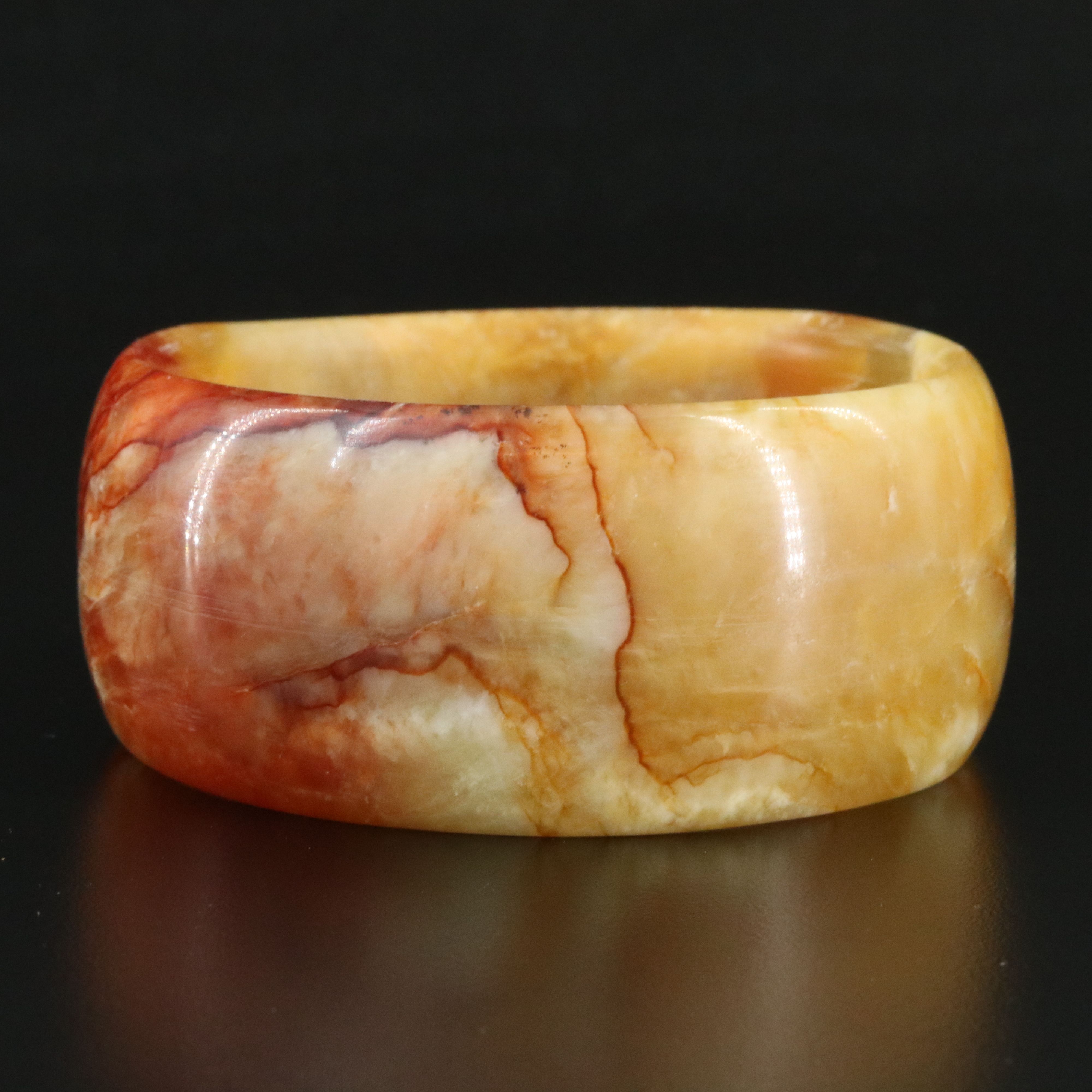 Hololith Calcite Bangle Bracelet