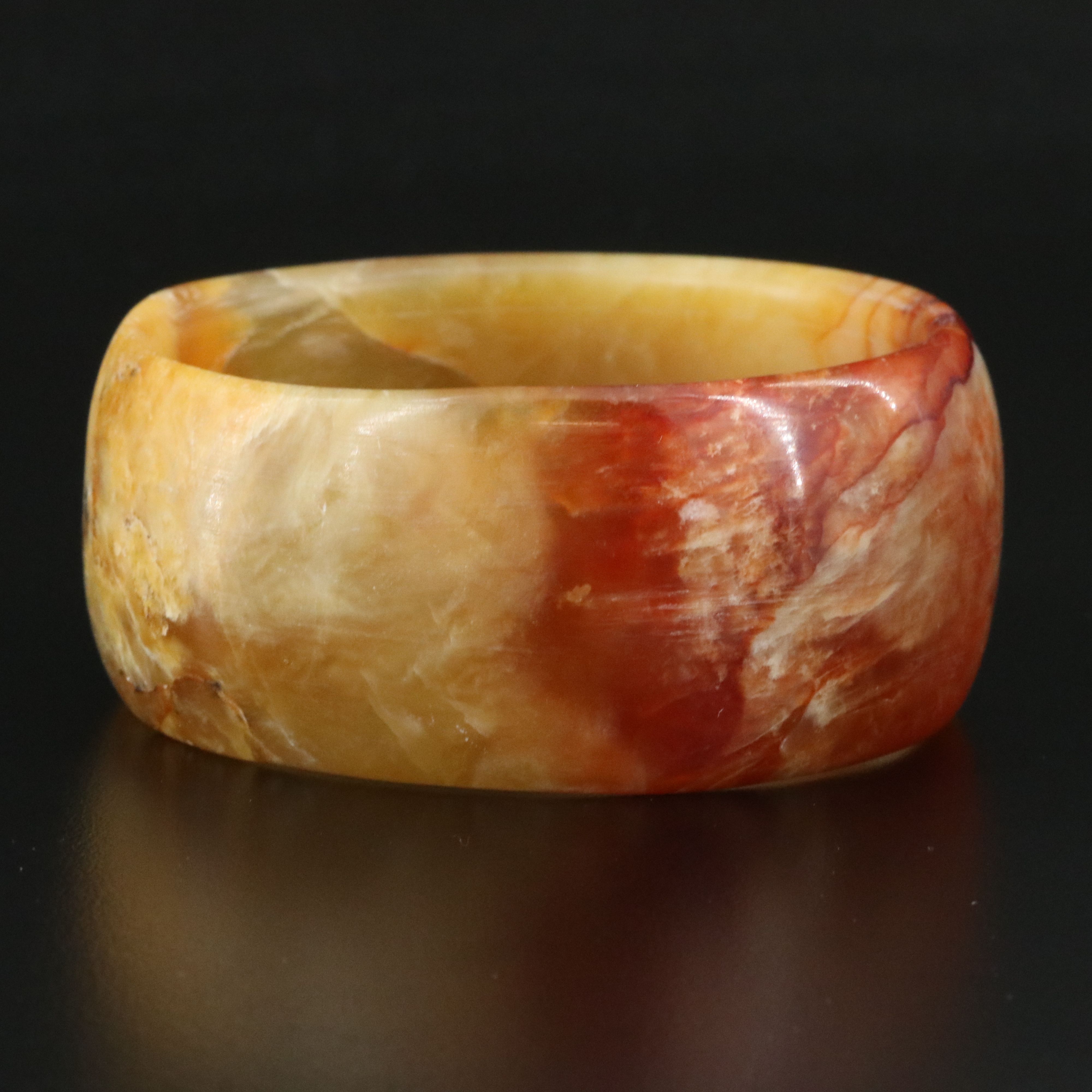 Hololith Calcite Bangle Bracelet