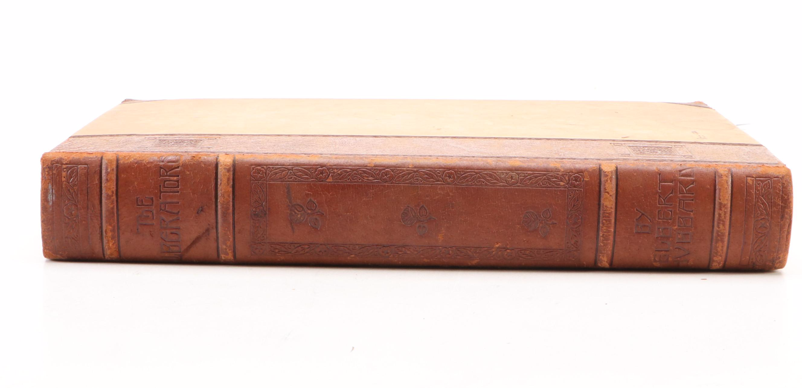 The Roycrofters Leather Bound "The Liberators" by Elbert Hubbard, 1915