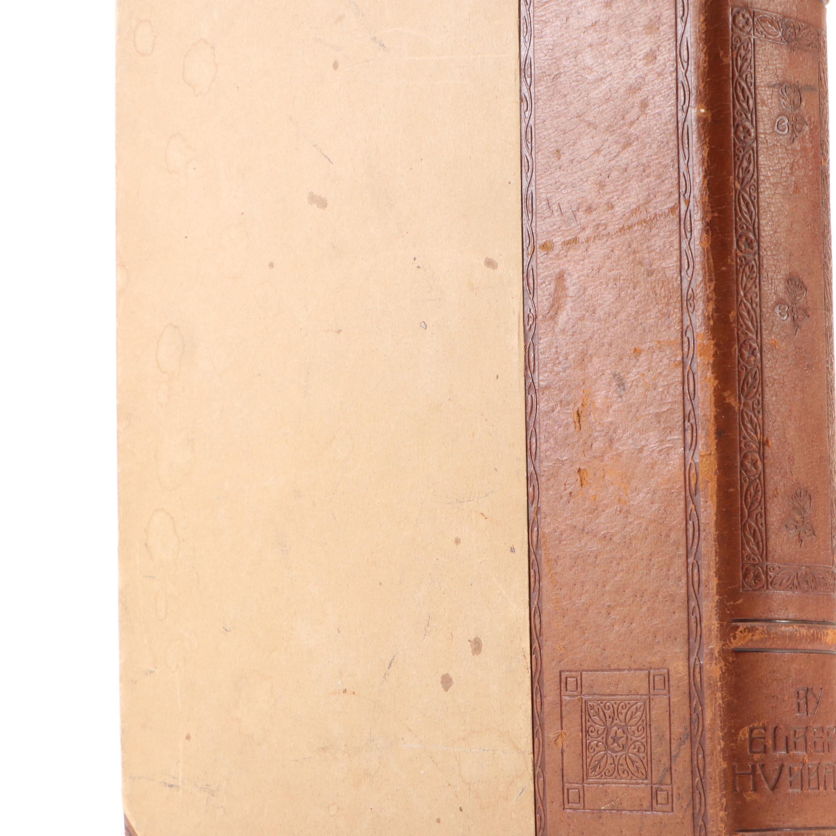 The Roycrofters Leather Bound "The Liberators" by Elbert Hubbard, 1915