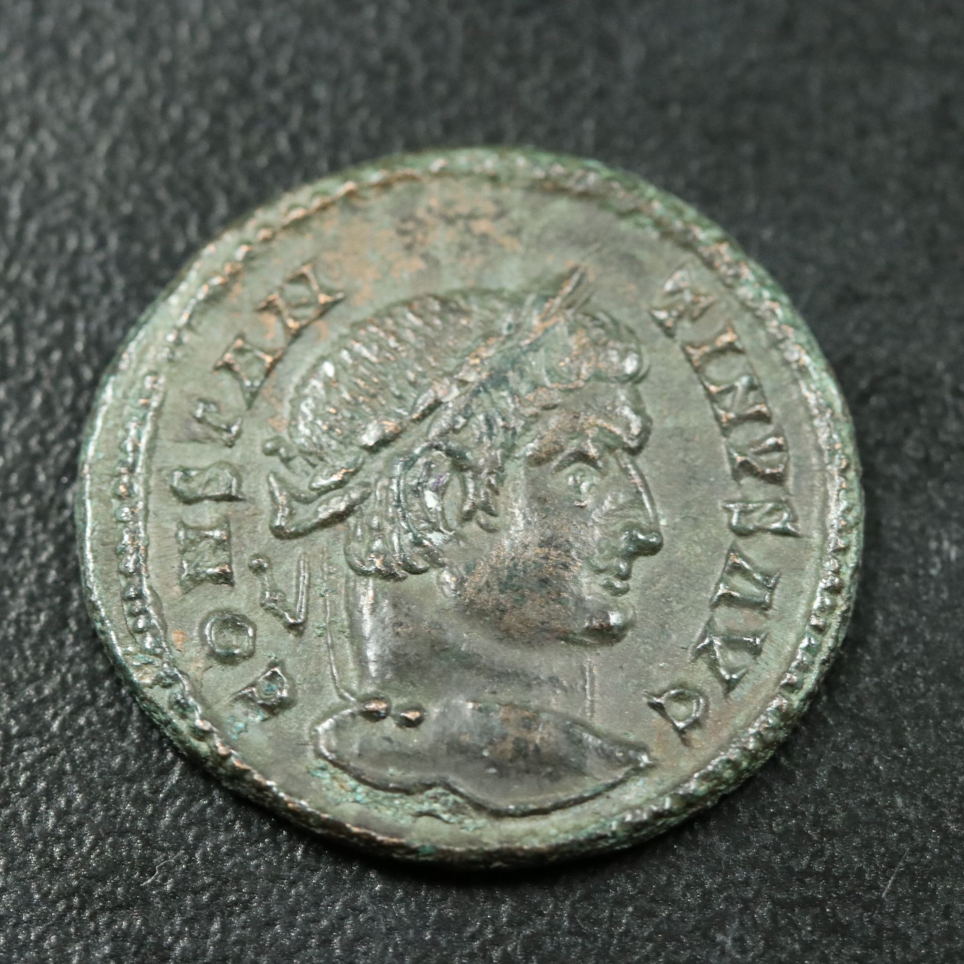 Ancient Roman Imperial Æ3 Coin of Constantine I, "The Great," ca. 310 A.D.