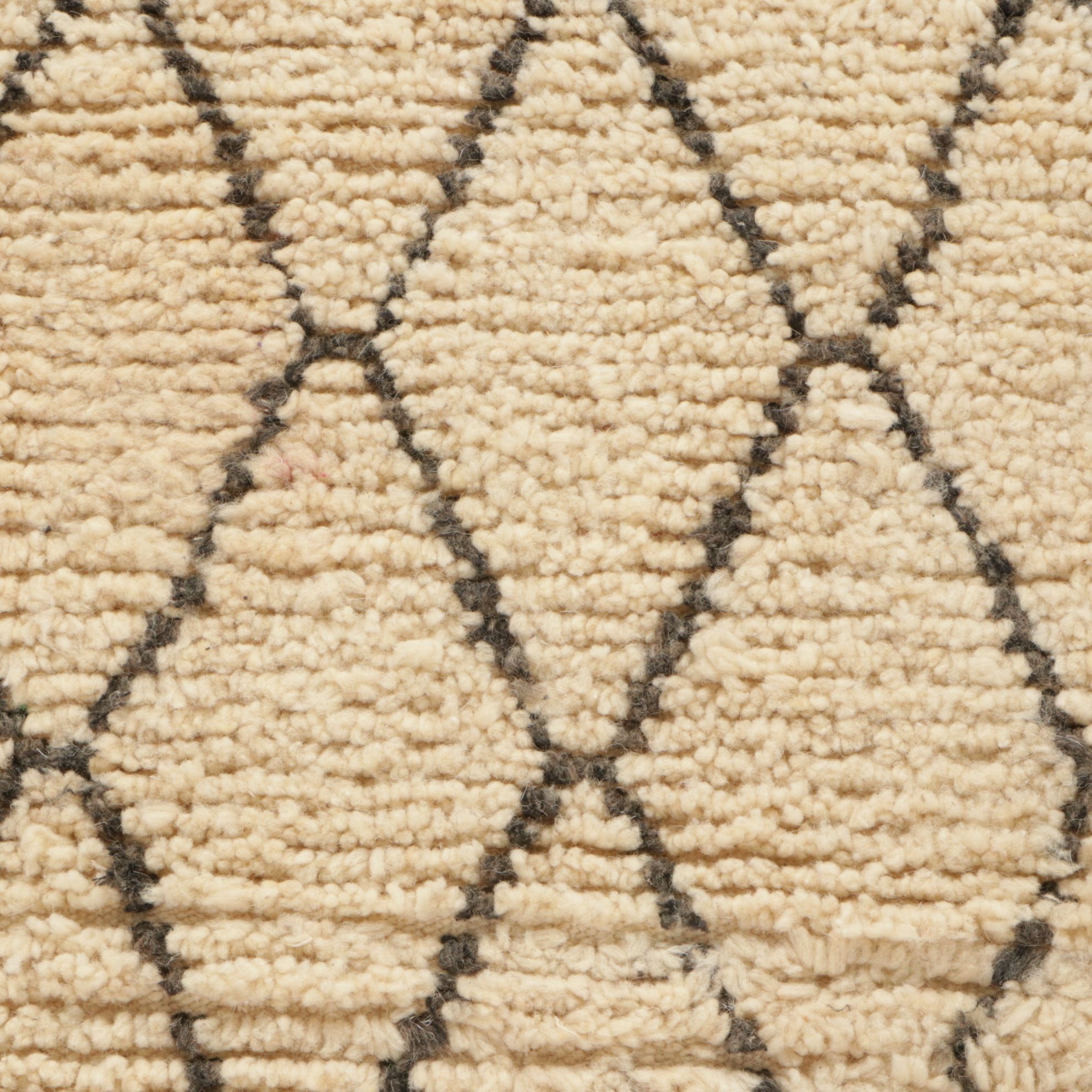 Four Hand-Knotted Moroccan Berber Accent Rugs