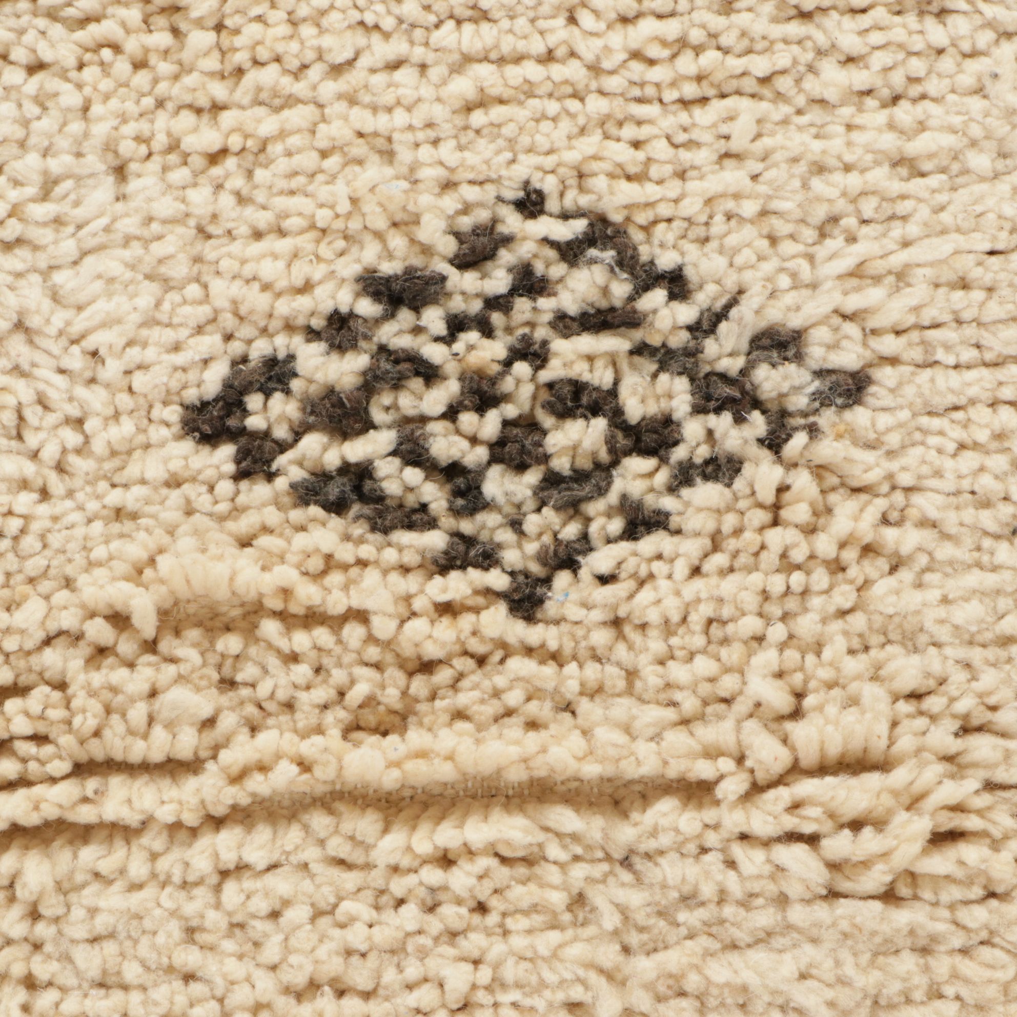 Four Hand-Knotted Moroccan Berber Accent Rugs