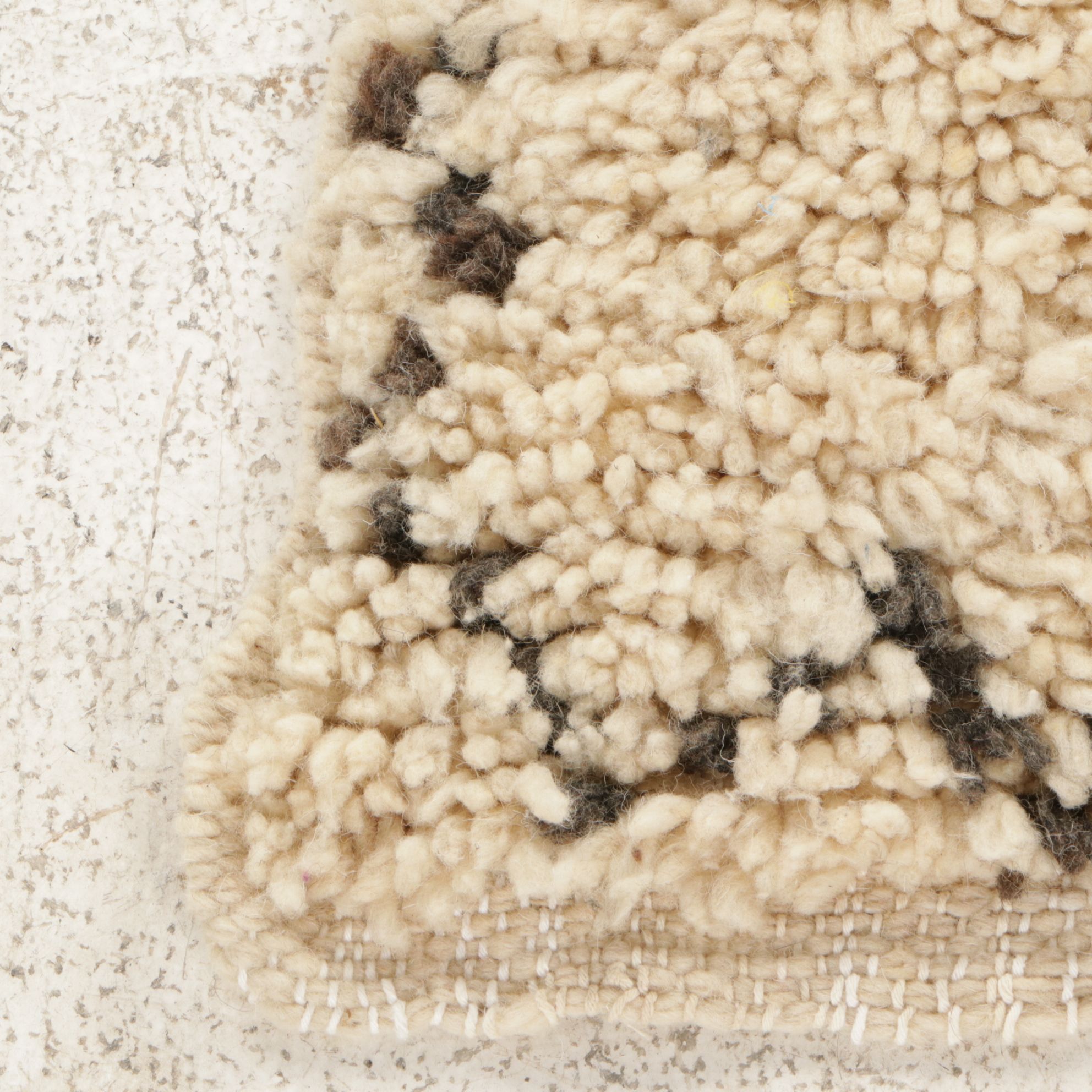 Four Hand-Knotted Moroccan Berber Accent Rugs