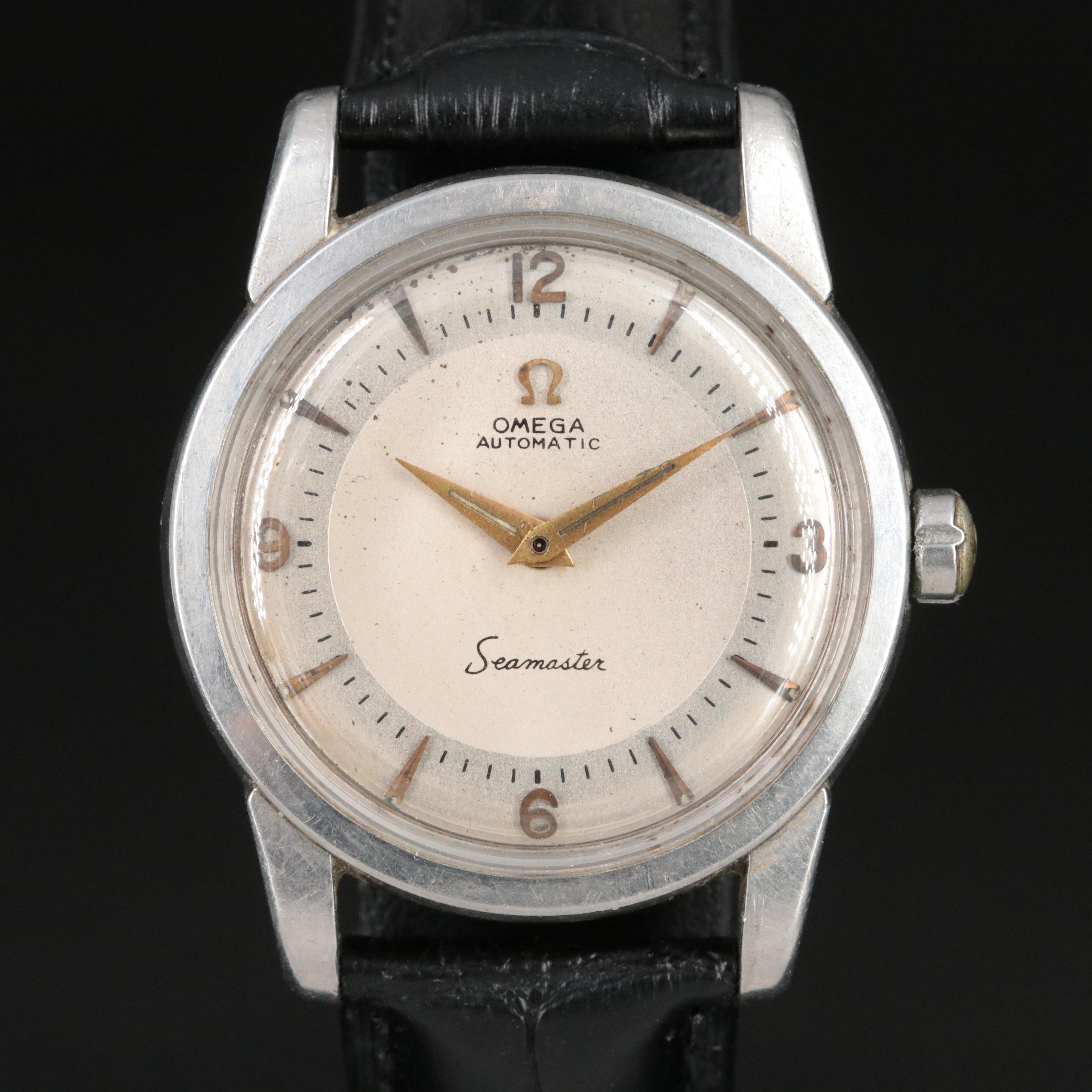 Vintage Omega Seamaster Stainless Steel Automatic Watch