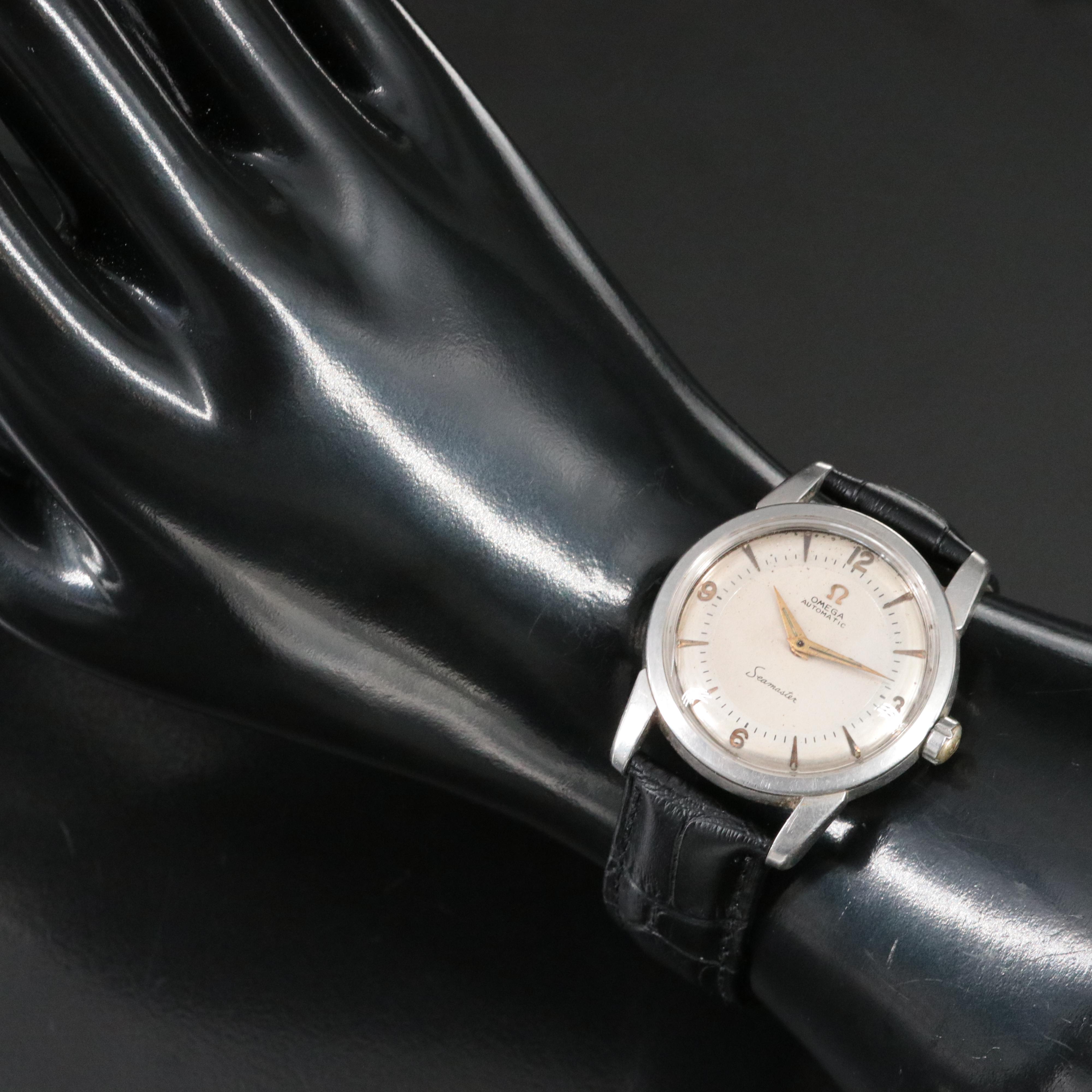 Vintage Omega Seamaster Stainless Steel Automatic Watch