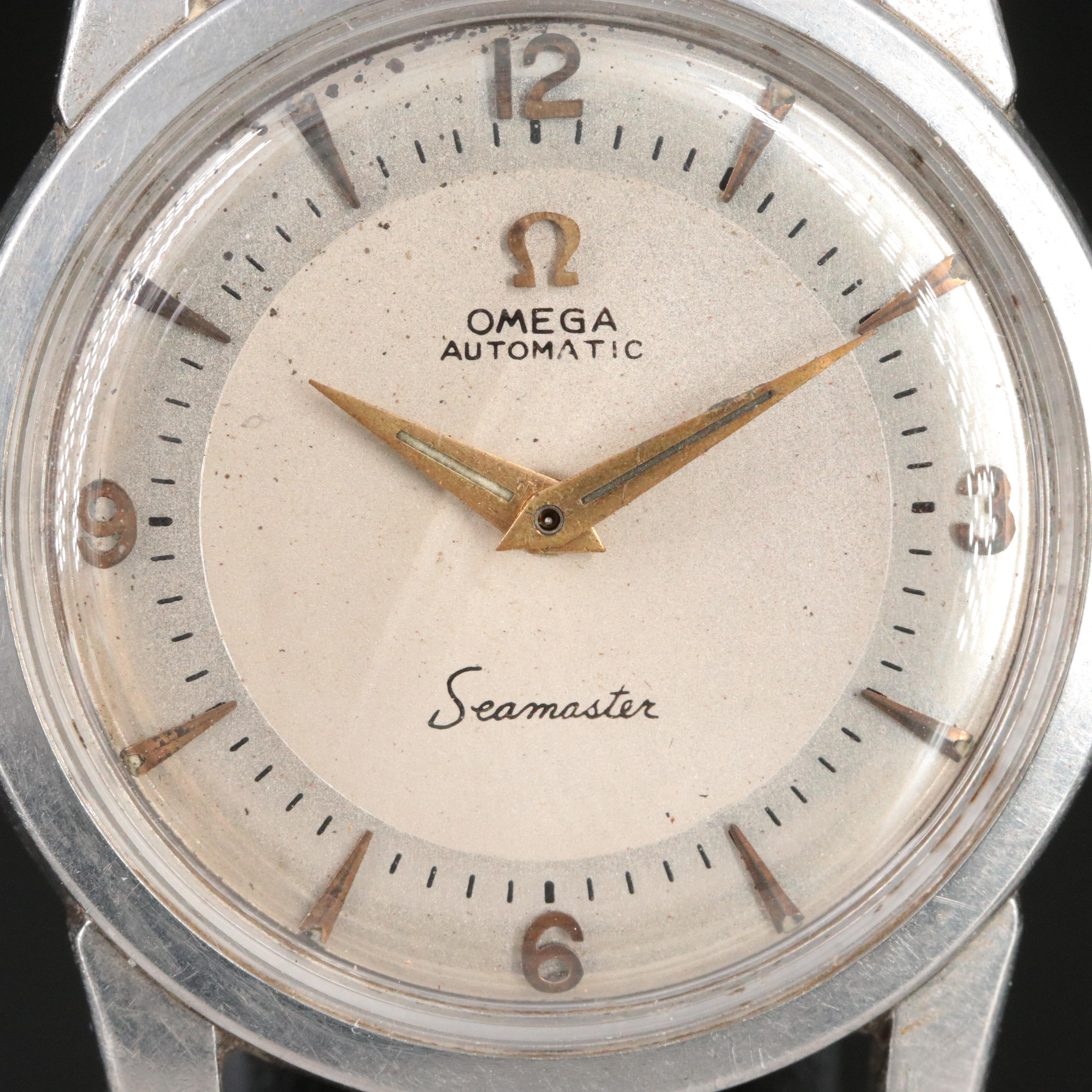 Vintage Omega Seamaster Stainless Steel Automatic Watch