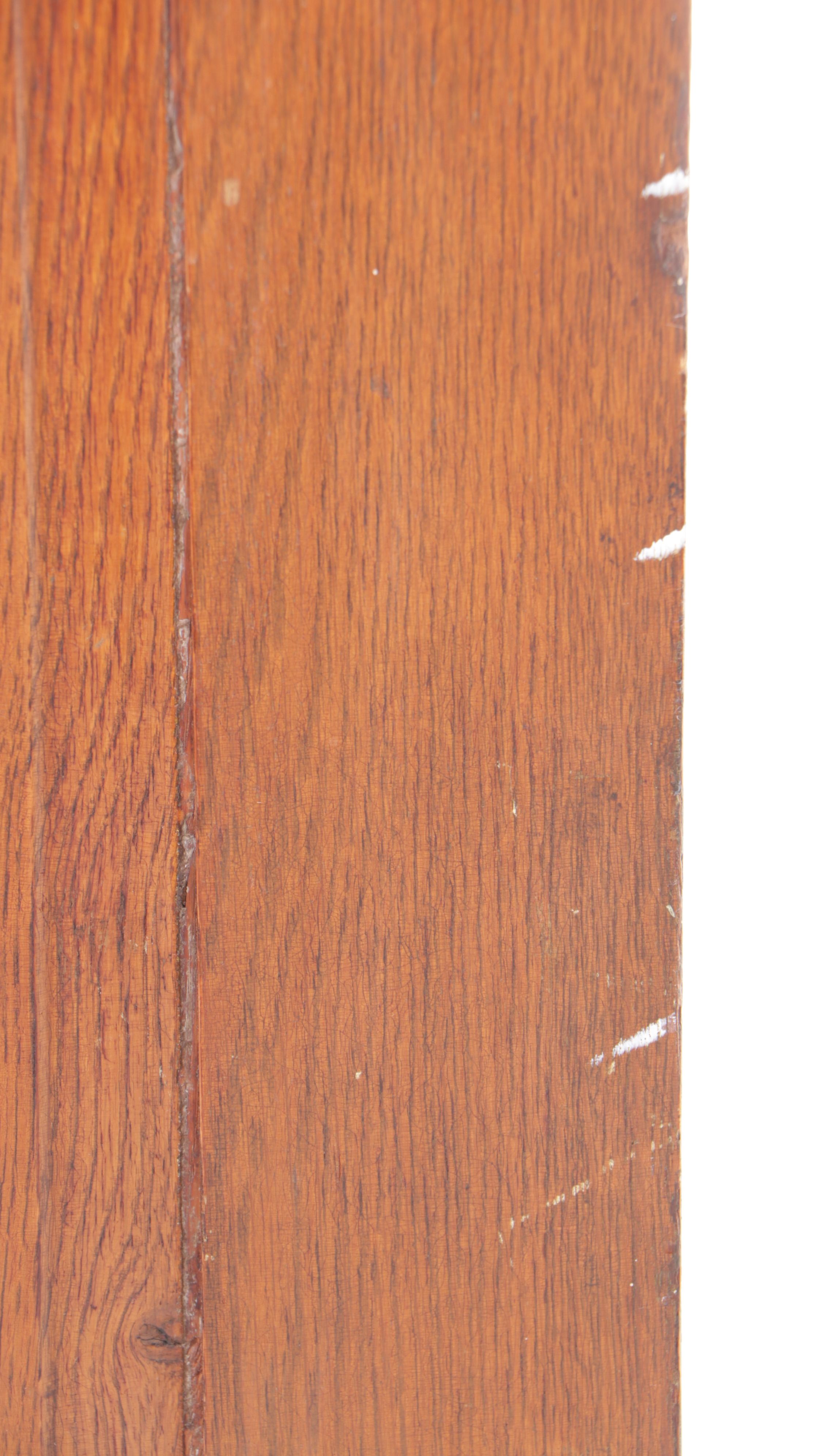 American Art Nouveau Style Oak China Cabinet, Late 19th/Early 20th Century