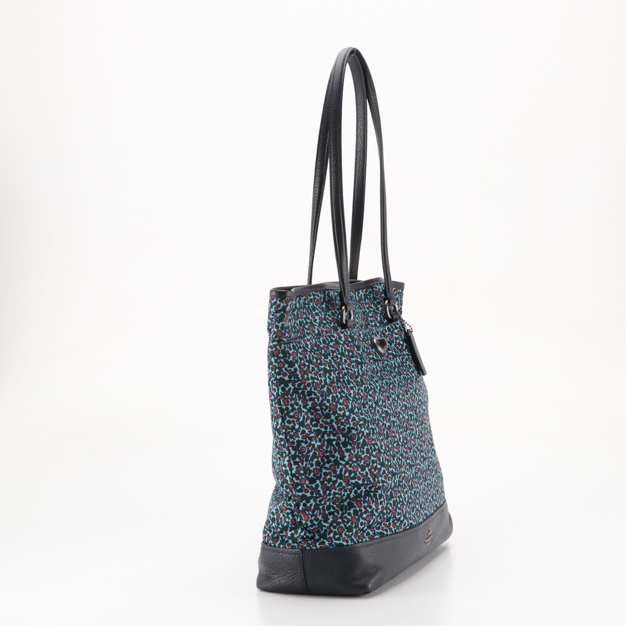 Coach Penelope Signature Canvas Shoulder Bag and Cornflower Ranch Floral Tote