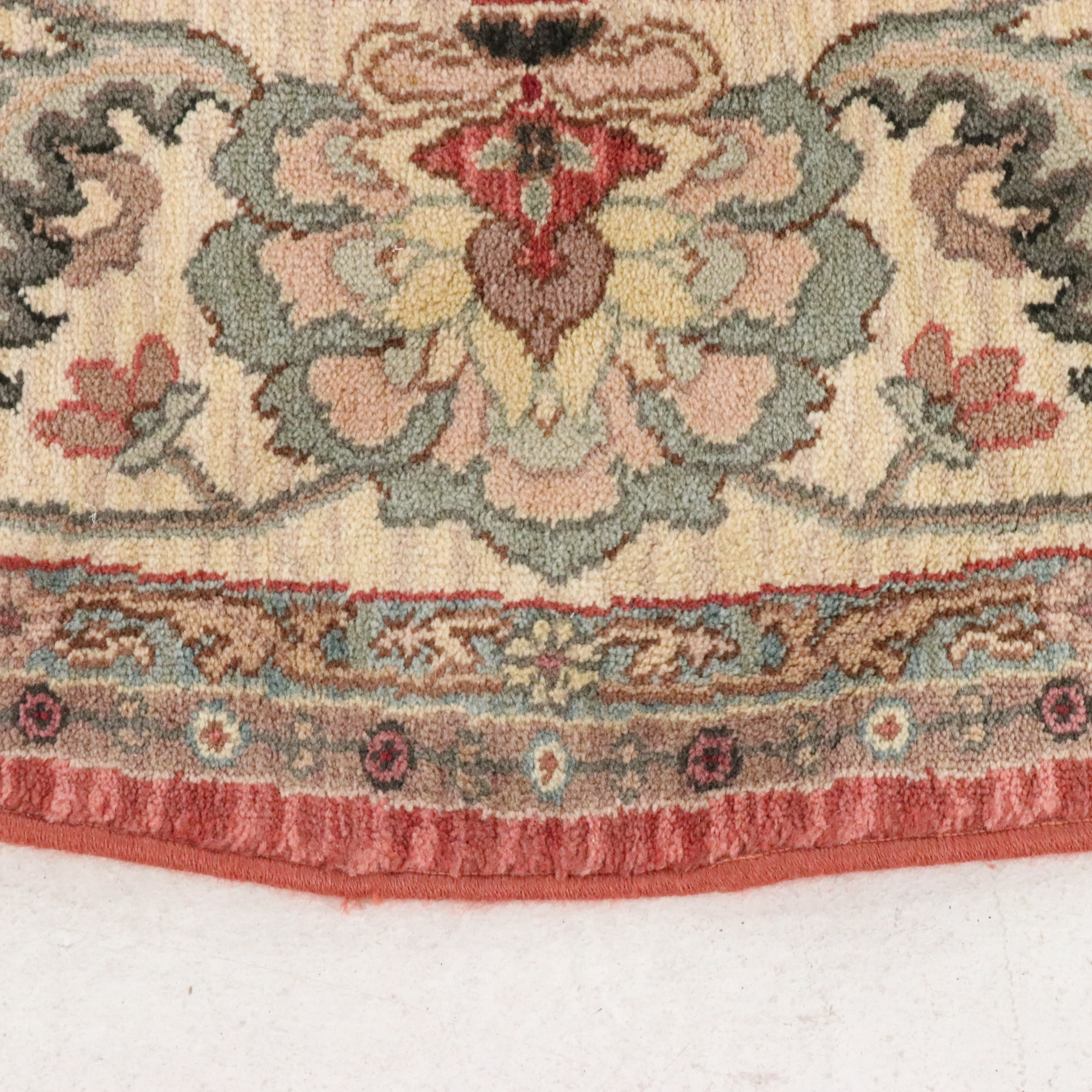 8'7 Round Machine Made Karastan Ashara "Agra" Area Rug