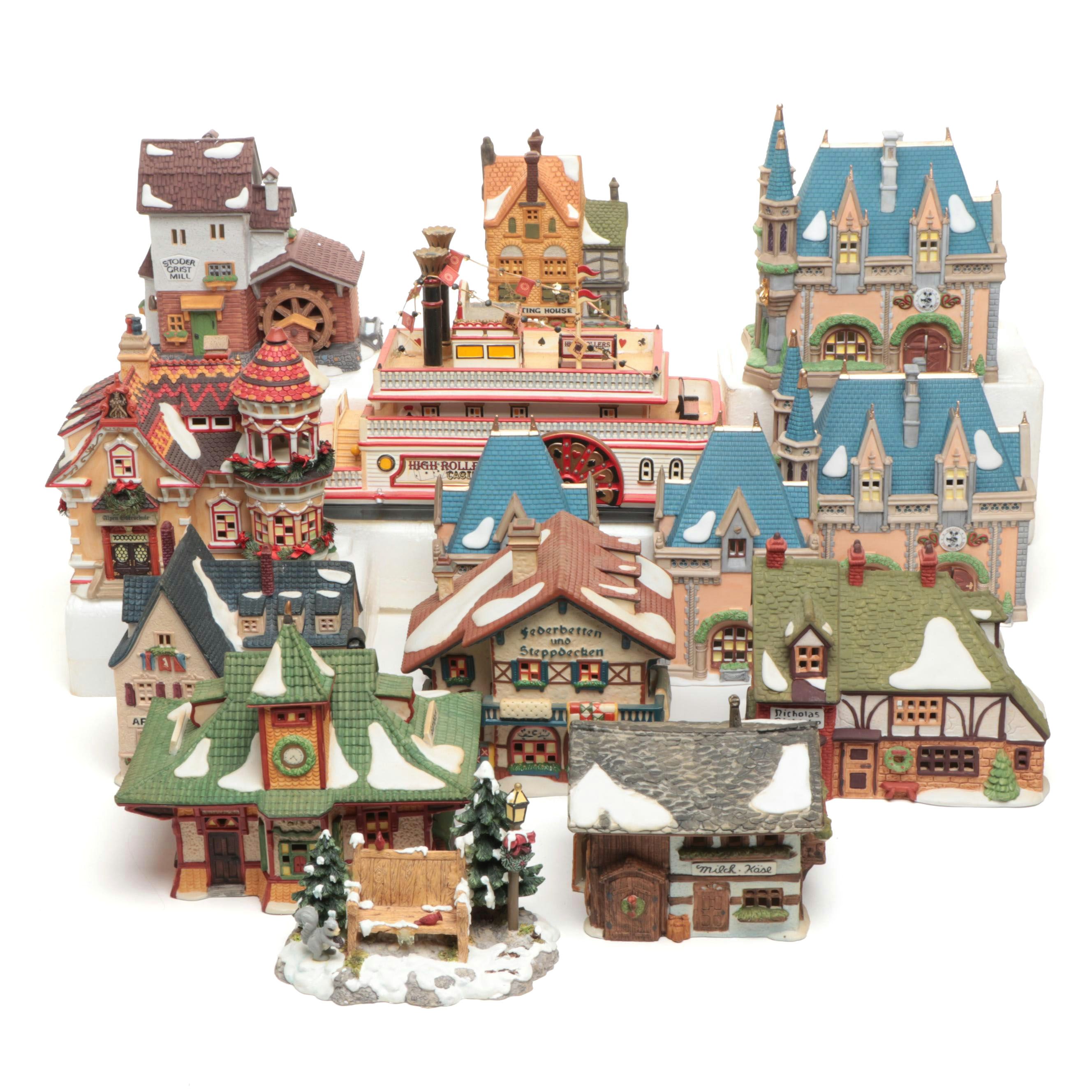 Department 56 "Mickey's Christmas Carol" and More Illuminated Buildings