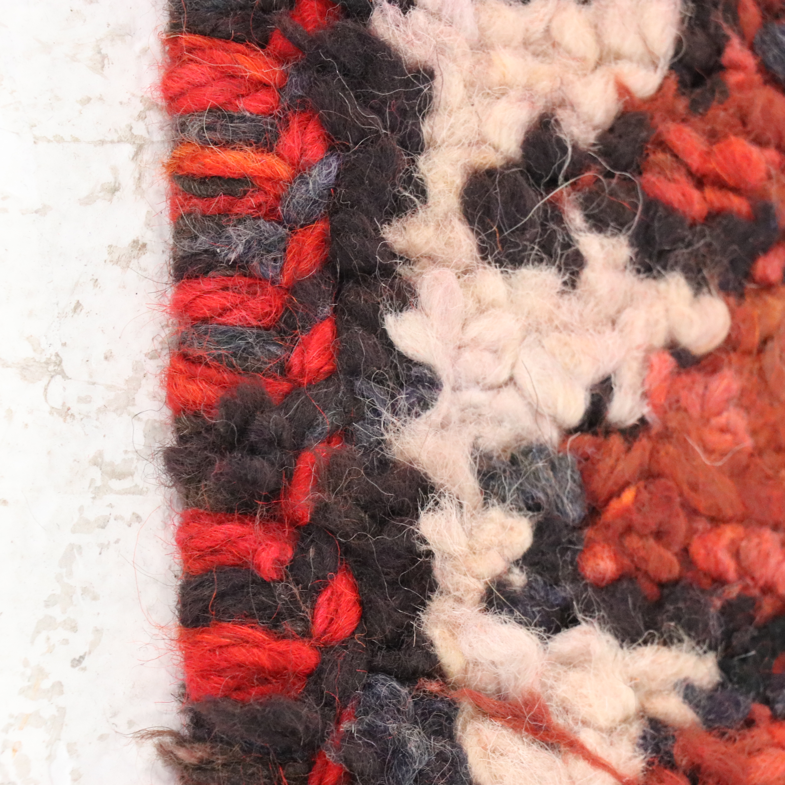 3'3 x 11'7 Hand-Knotted Moroccan Berber Long Rug