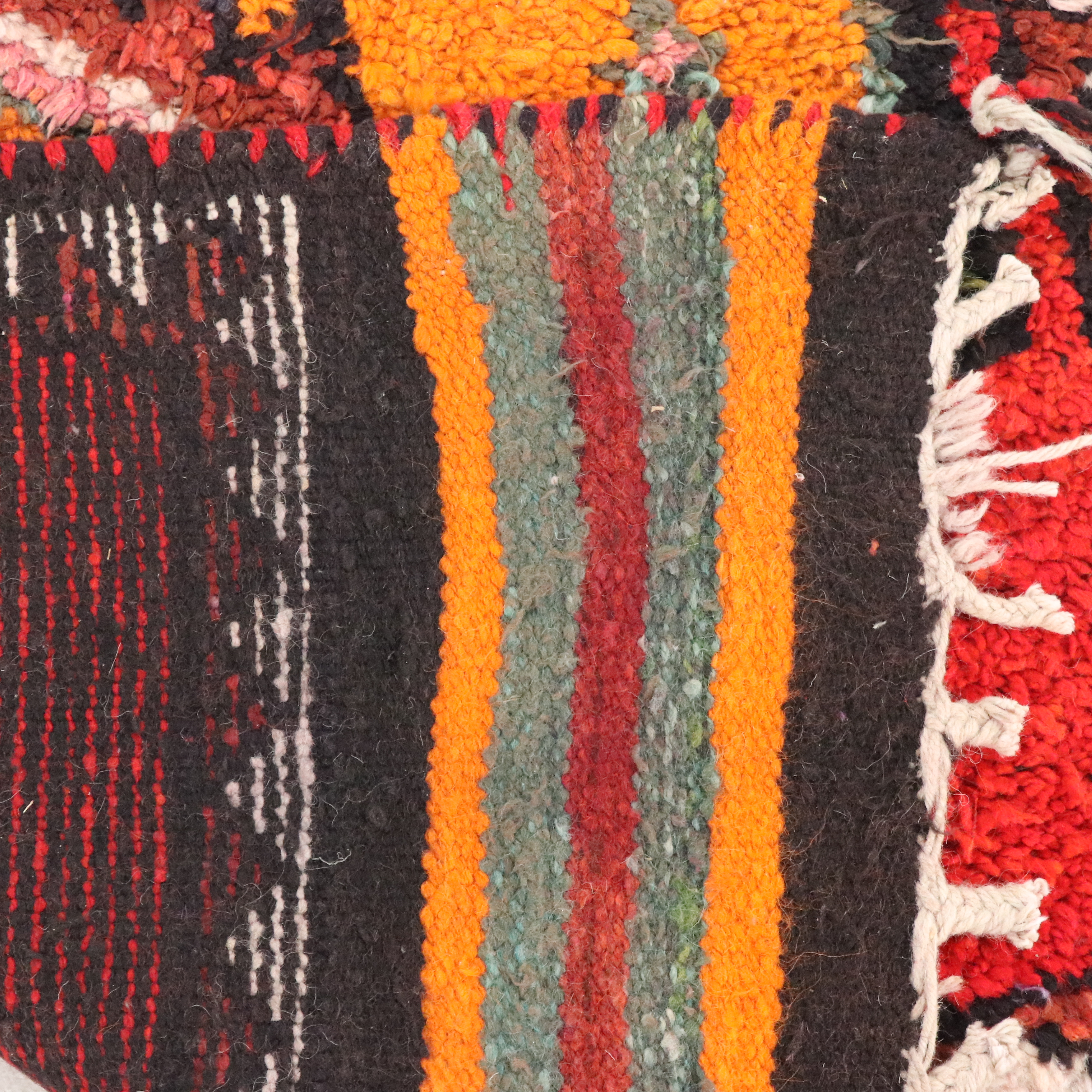 3'3 x 11'7 Hand-Knotted Moroccan Berber Long Rug