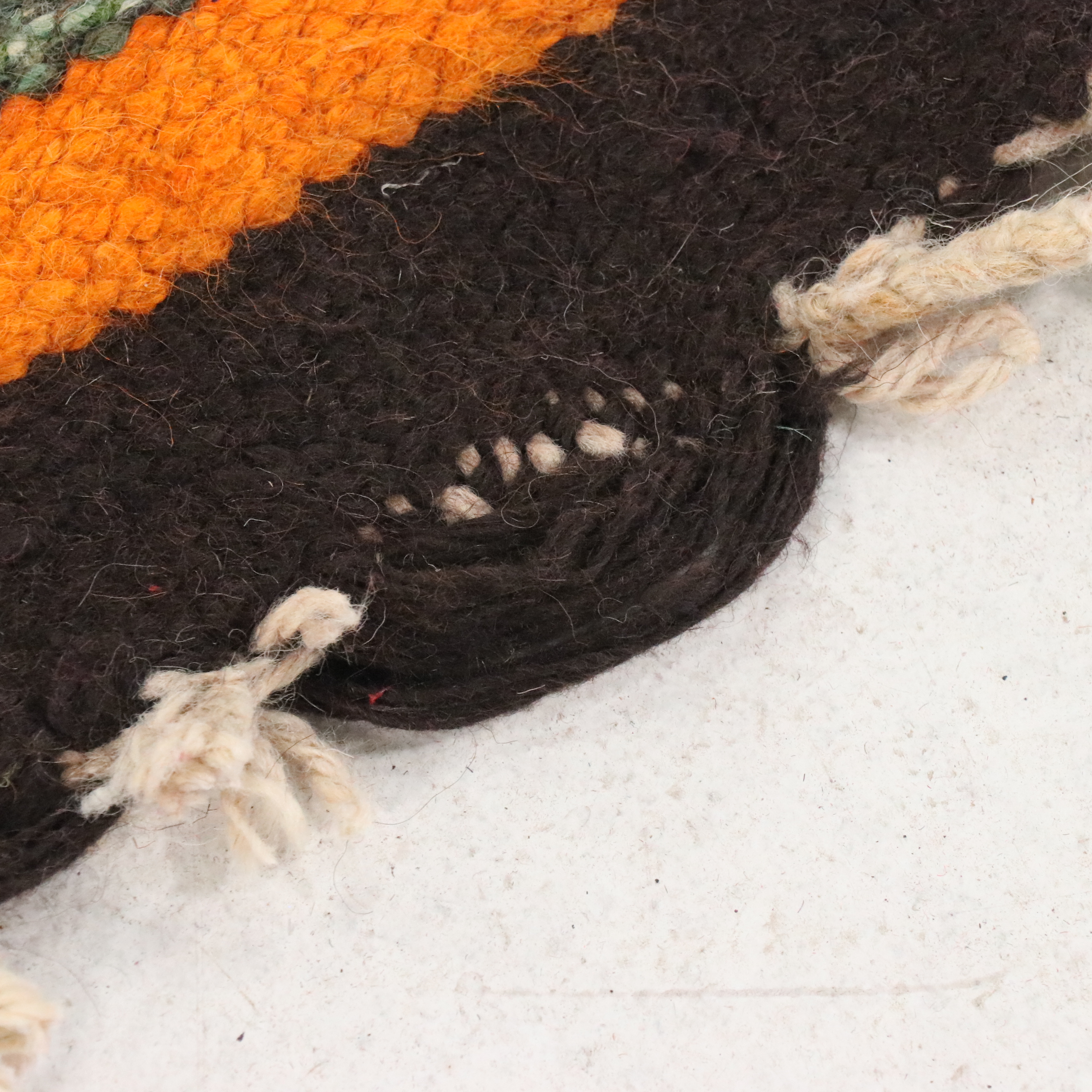 3'3 x 11'7 Hand-Knotted Moroccan Berber Long Rug