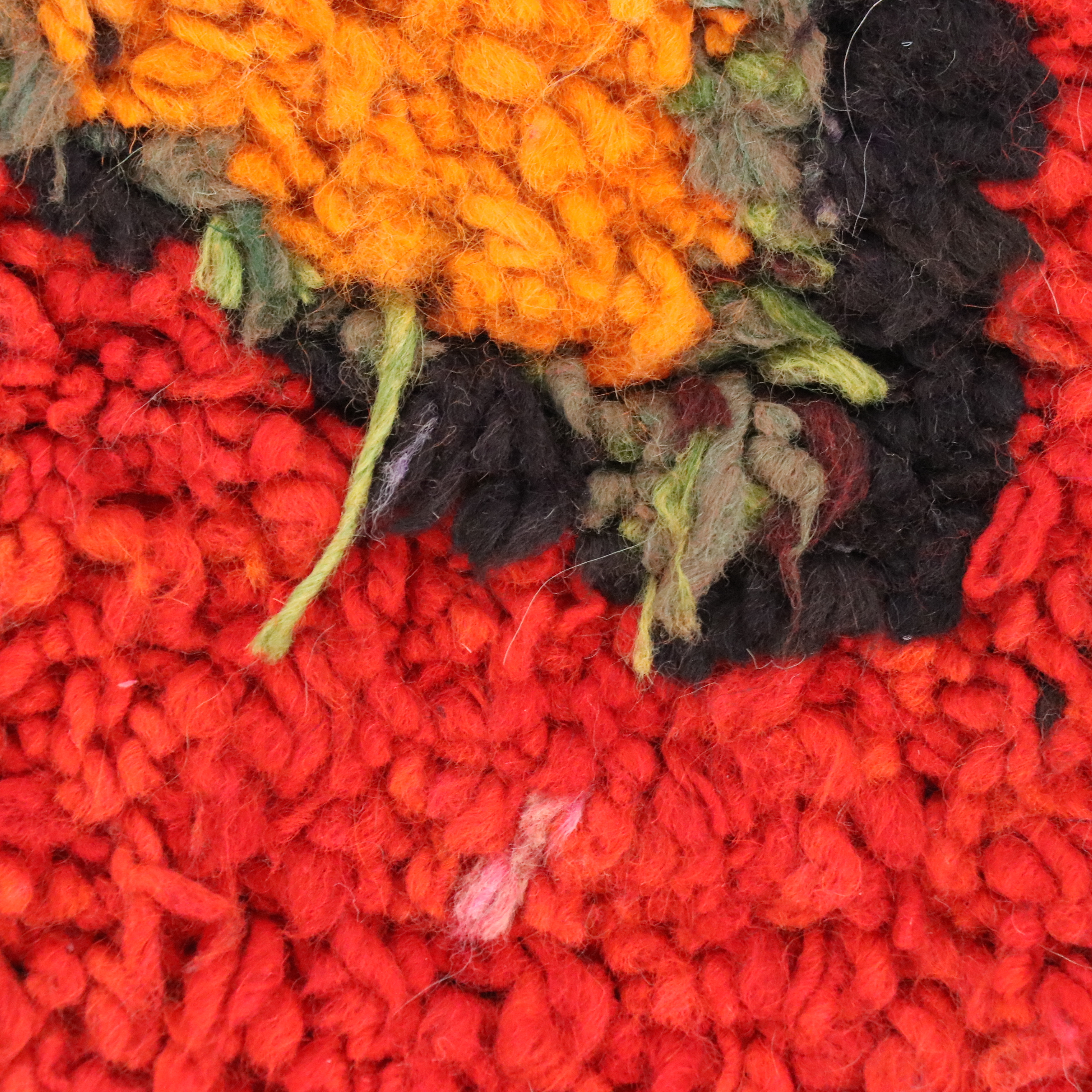 3'3 x 11'7 Hand-Knotted Moroccan Berber Long Rug