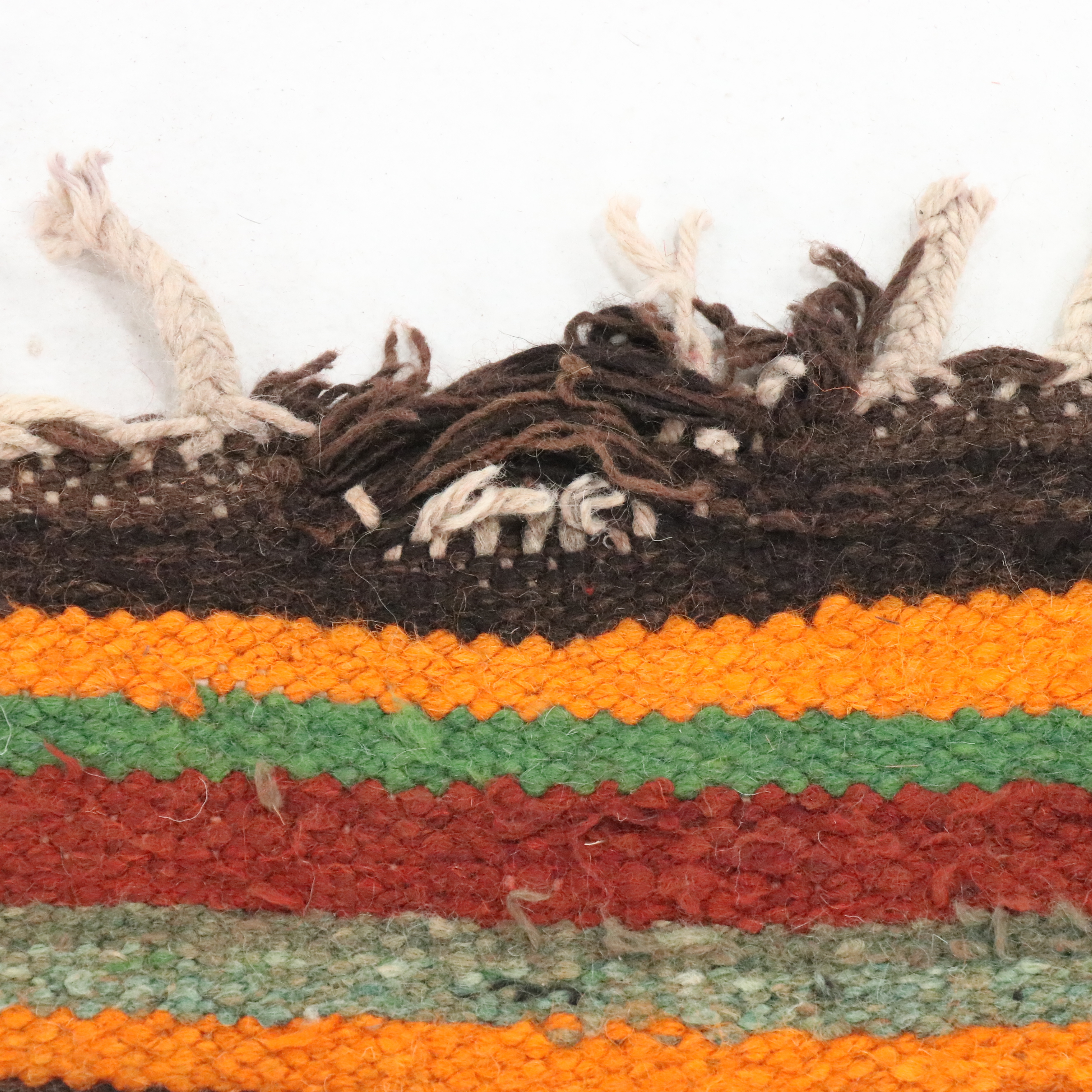 3'3 x 11'7 Hand-Knotted Moroccan Berber Long Rug