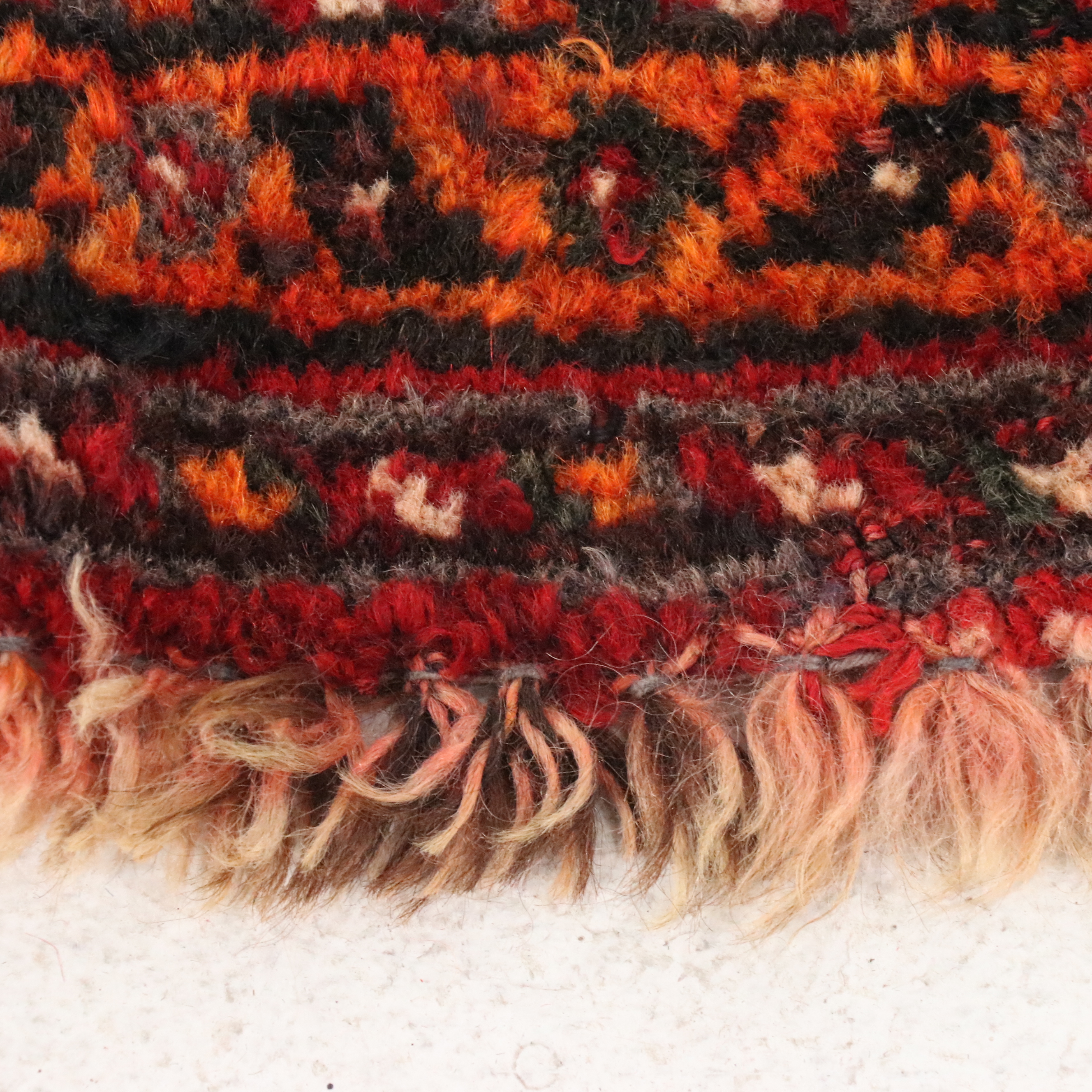 7'2 x 9'11 Hand-Knotted Persian Qashqai Area Rug