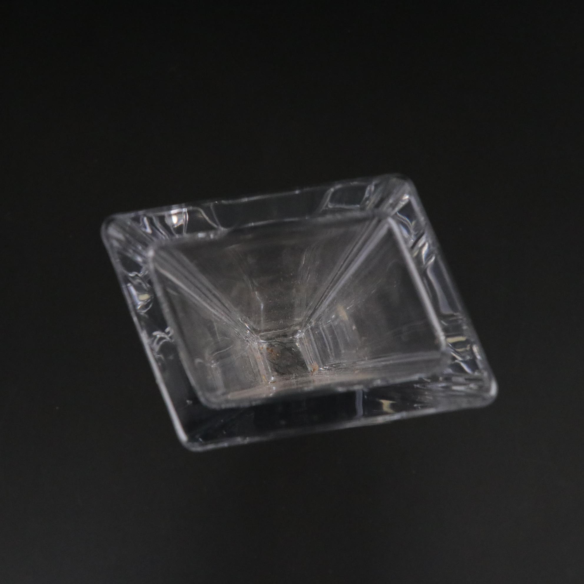 Cristal de Sèvres Crystal Vase and Candlestick