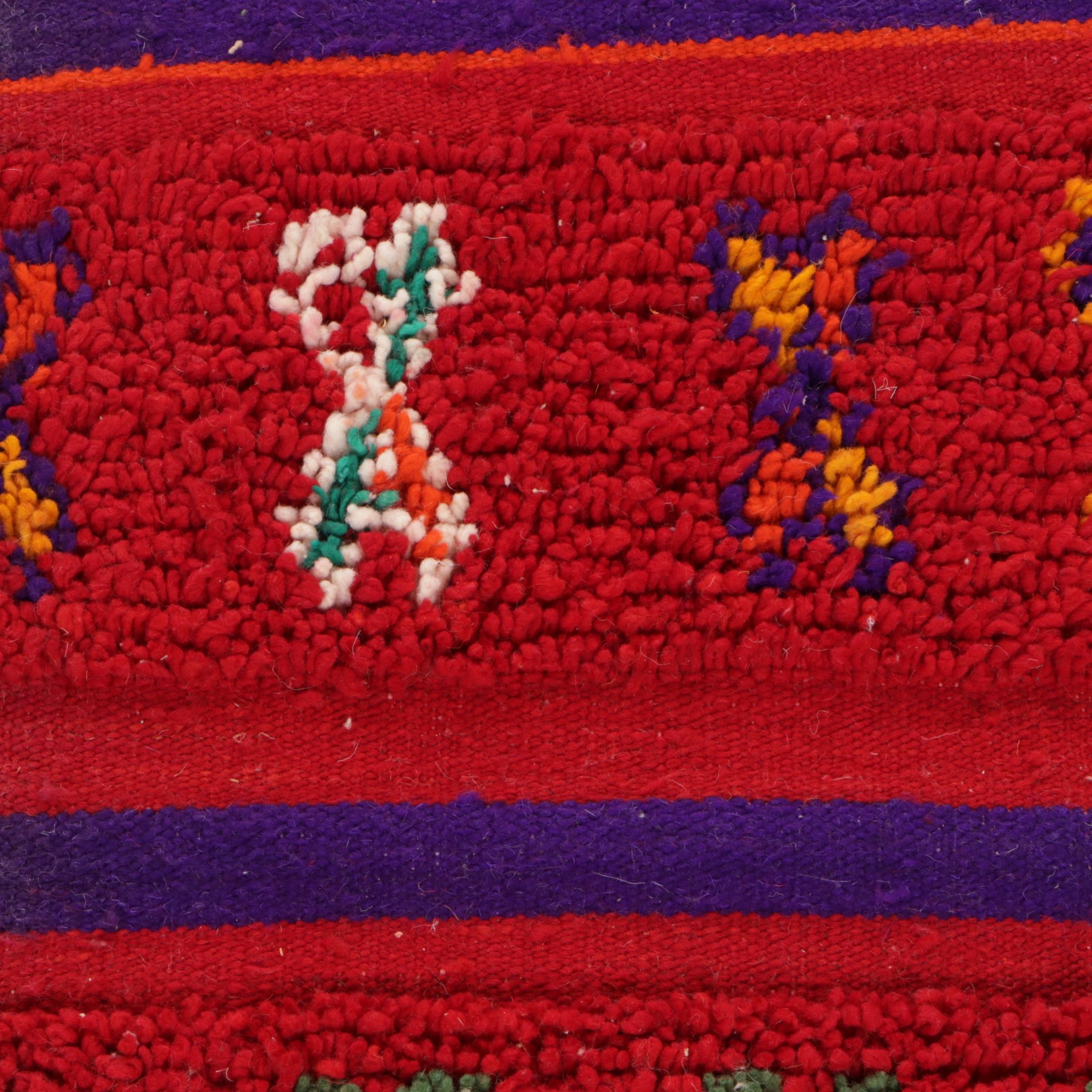 Three Hand-Knotted and Handwoven Moroccan Berber Accent Rugs