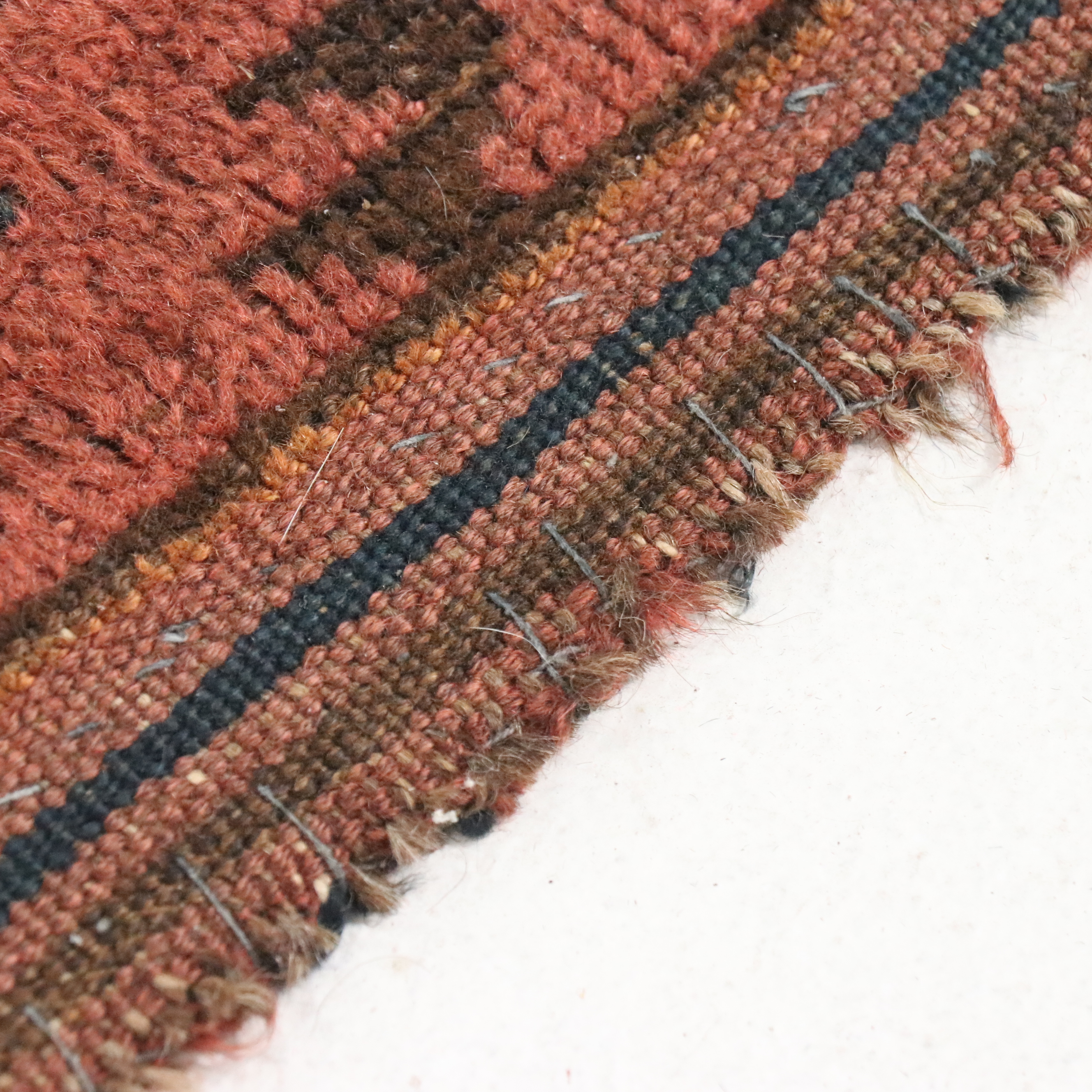 7'7 x 11' Hand-Knotted Afghan Turkmen Area Rug