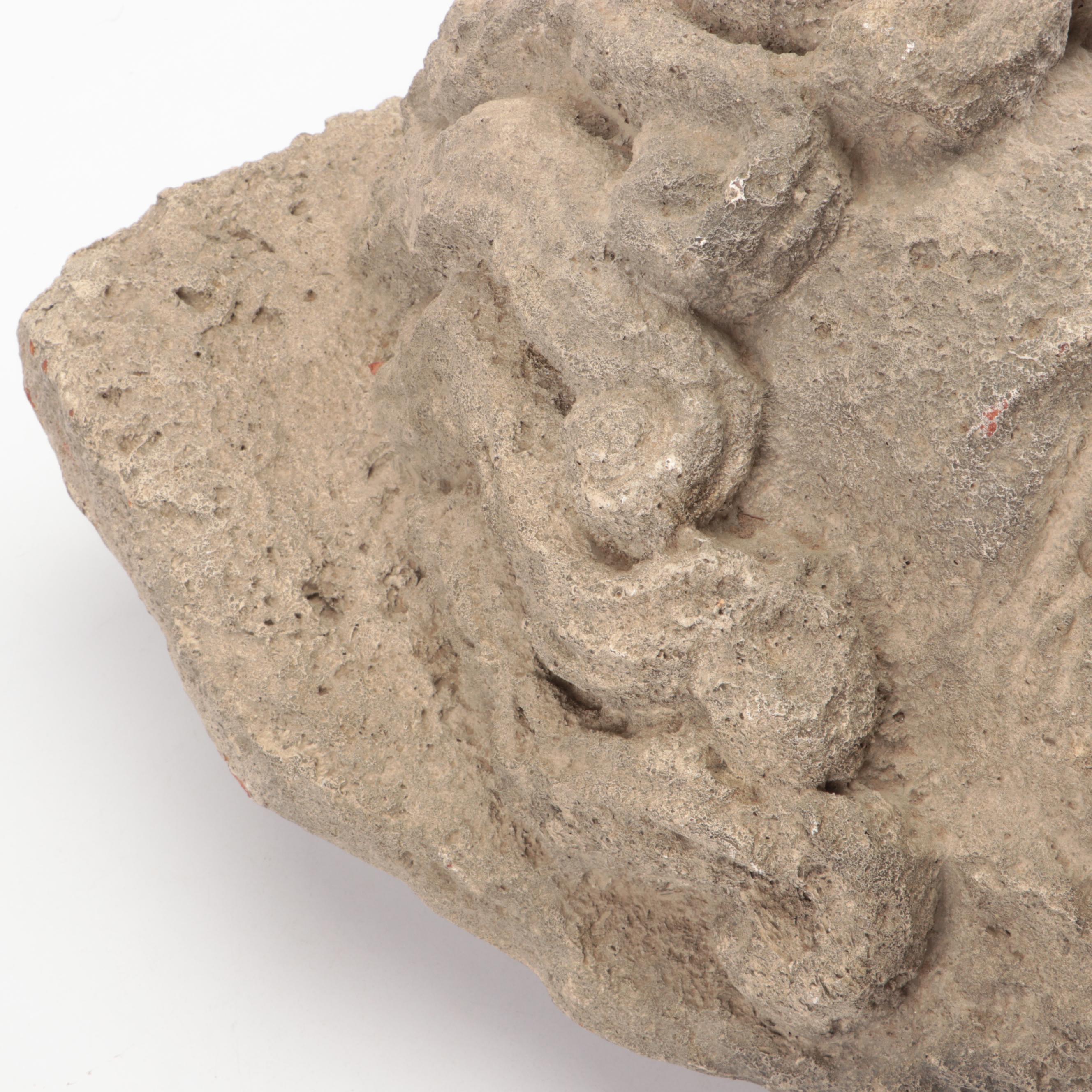 Nettle Creek Faux Stone Greek Head